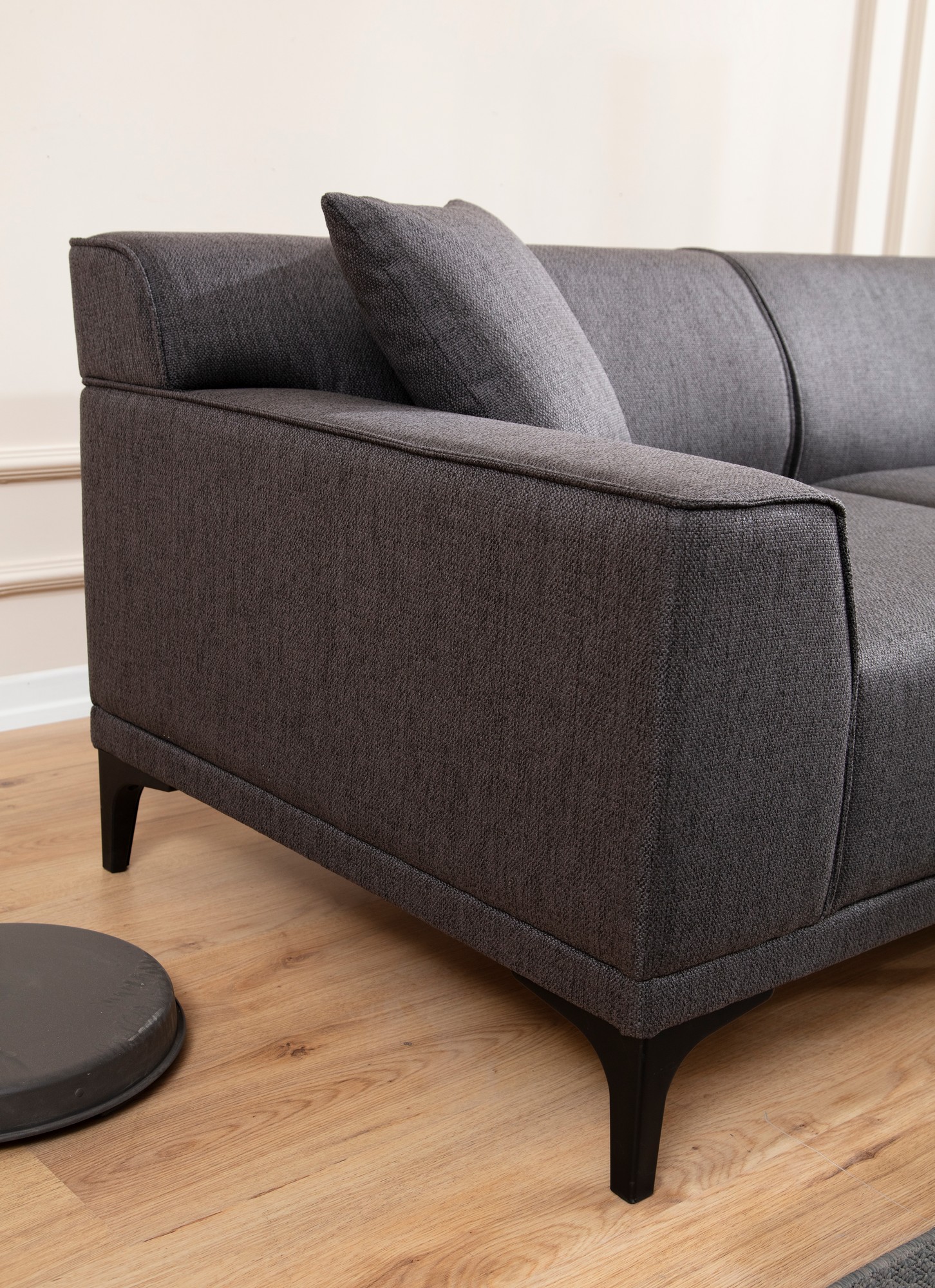 Petra R. Corner Sofa Anthracite
