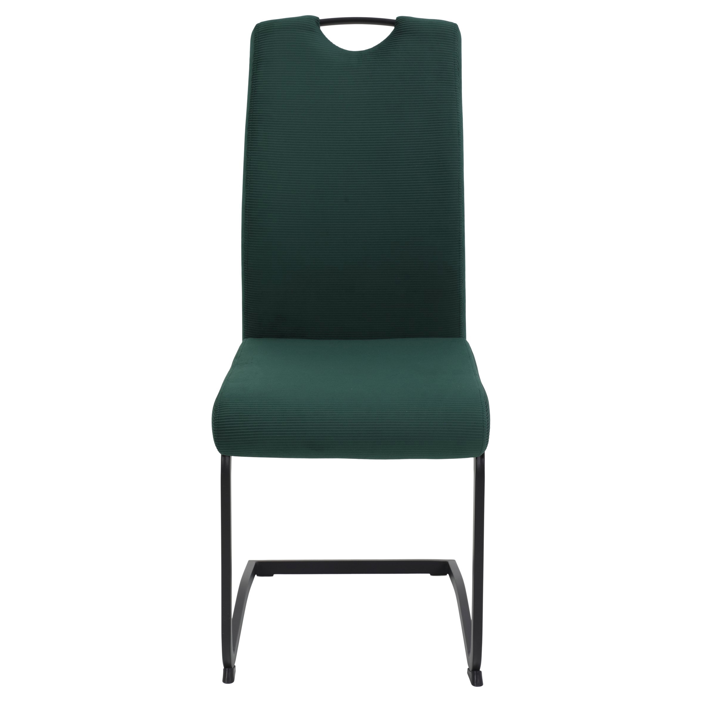 Dining chair Riga set of 2 Emerald green