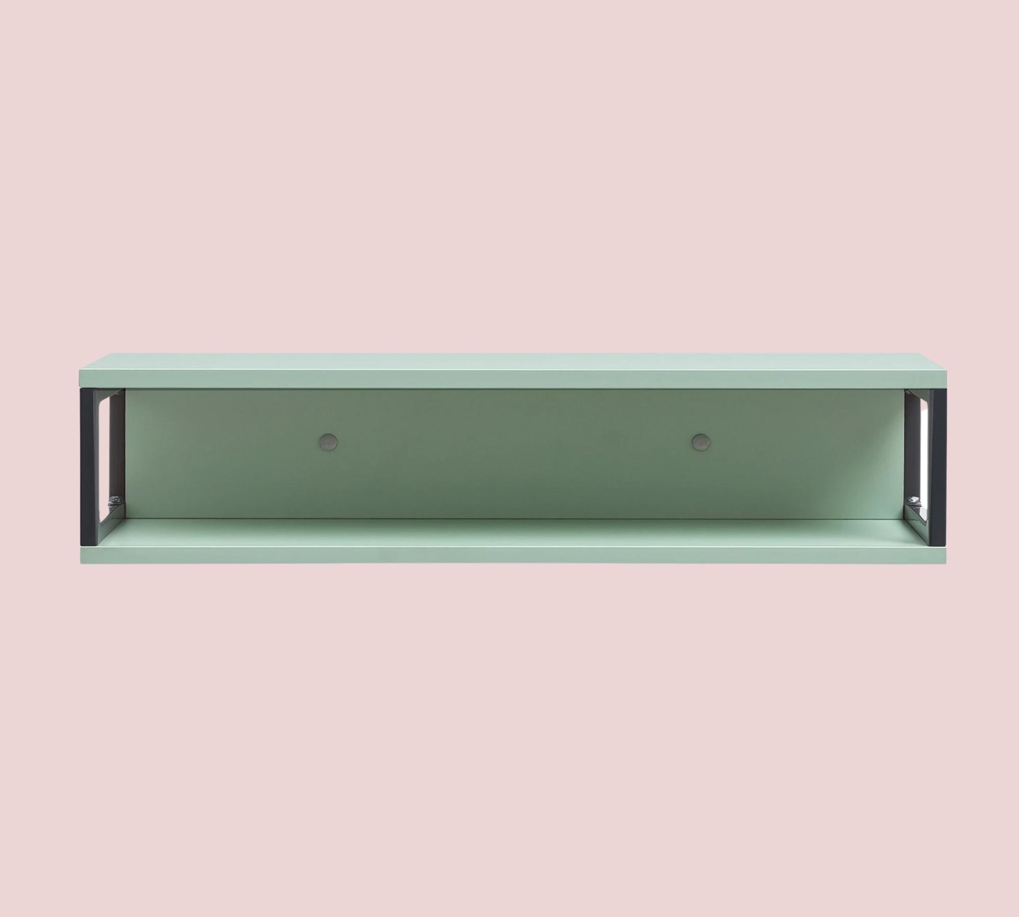 Wall shelf wood mint