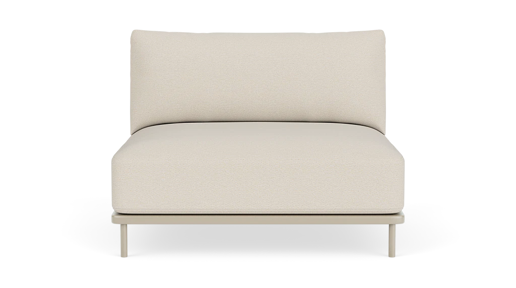 Vincent Outdoor 1-Sitzer Modul Sandshell