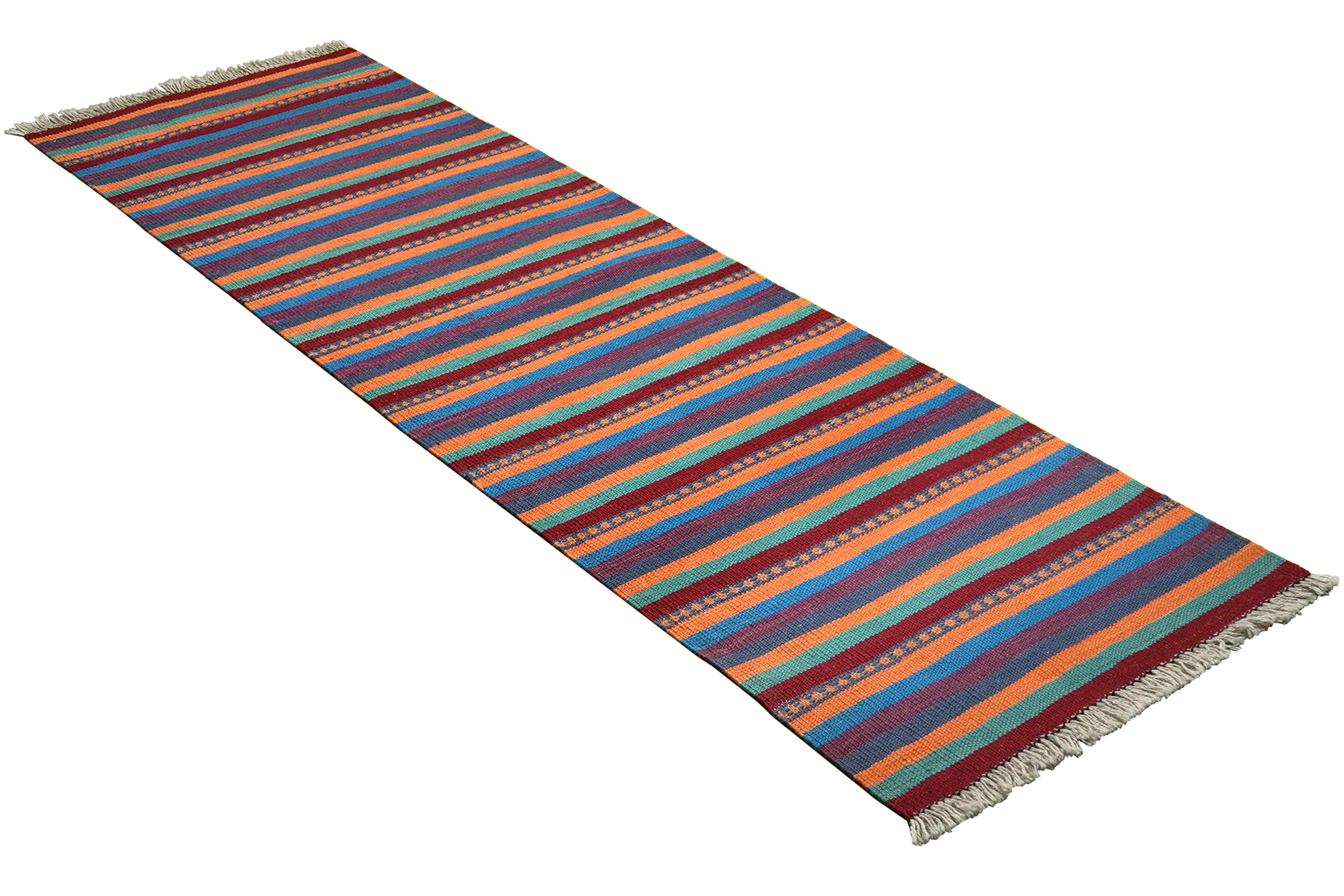 Kilim Gashgai Teppich Mehrfarbig