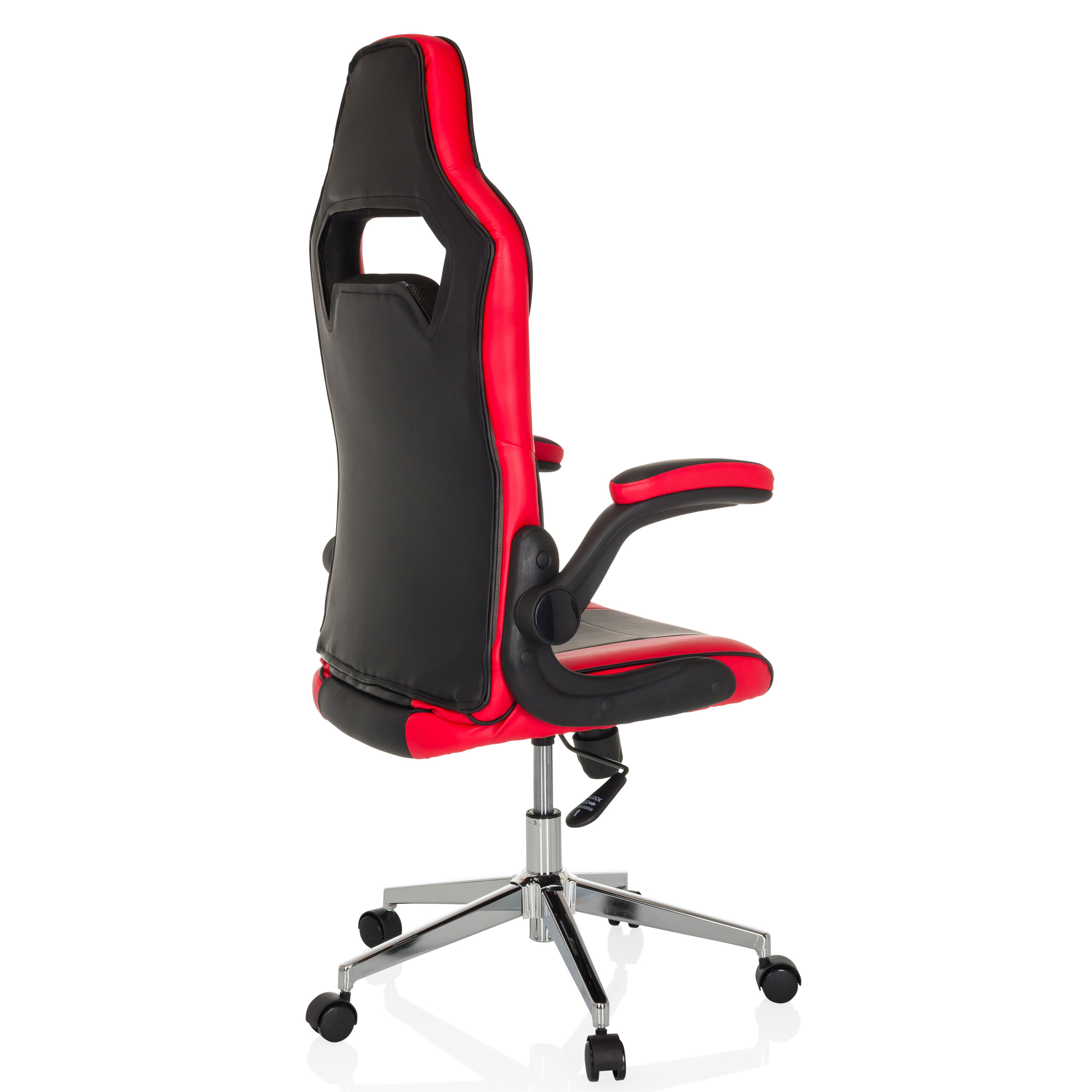 GAME SPORT PRO Bürostuhl Kunstleder Rot