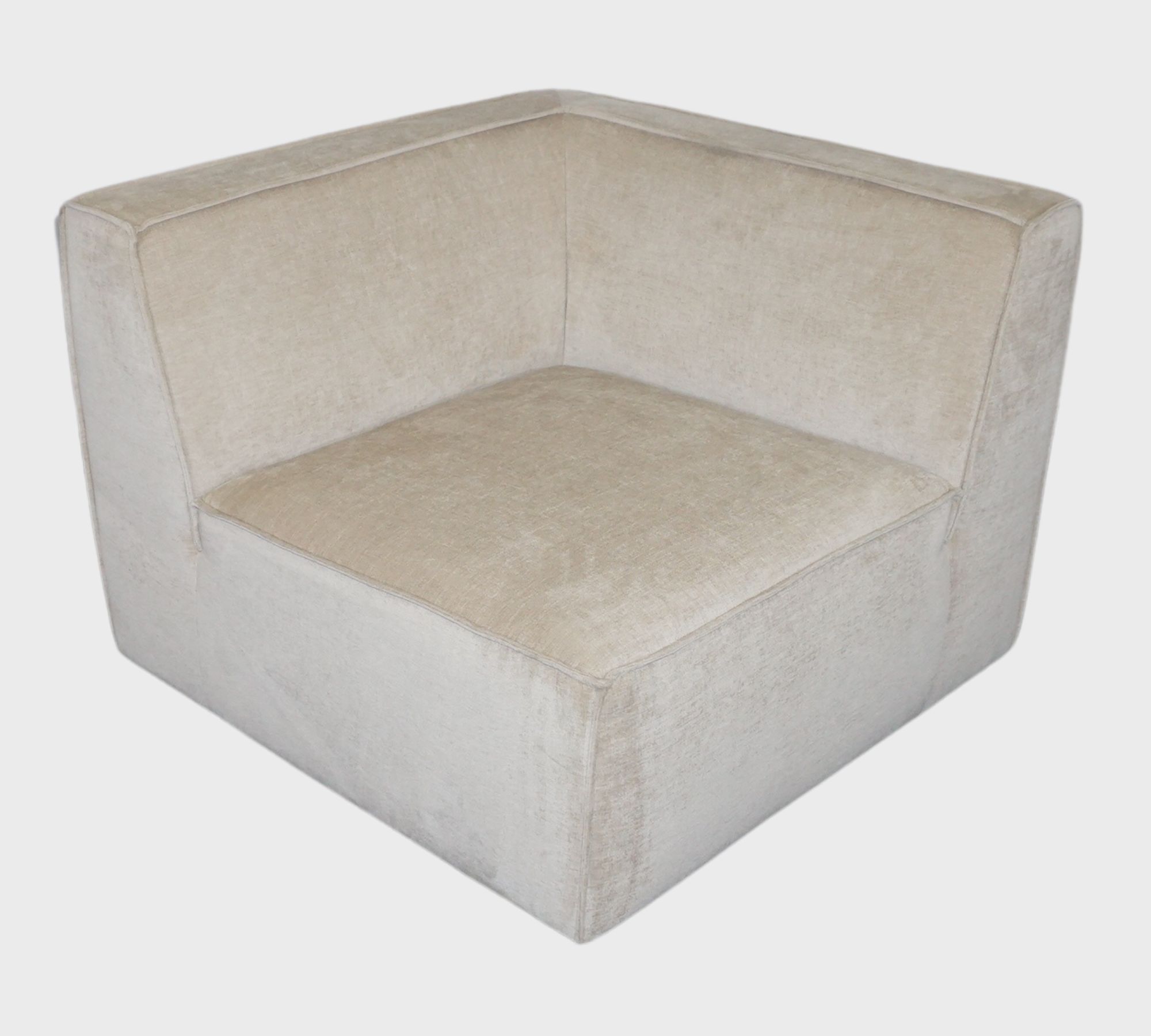 Dane 1-Sitzer Eckmodul Rechts Danny Cream