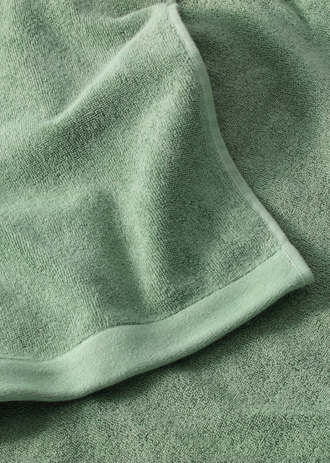 Handtuch Baumwolle Dunkelgrün 100 x 150 cm