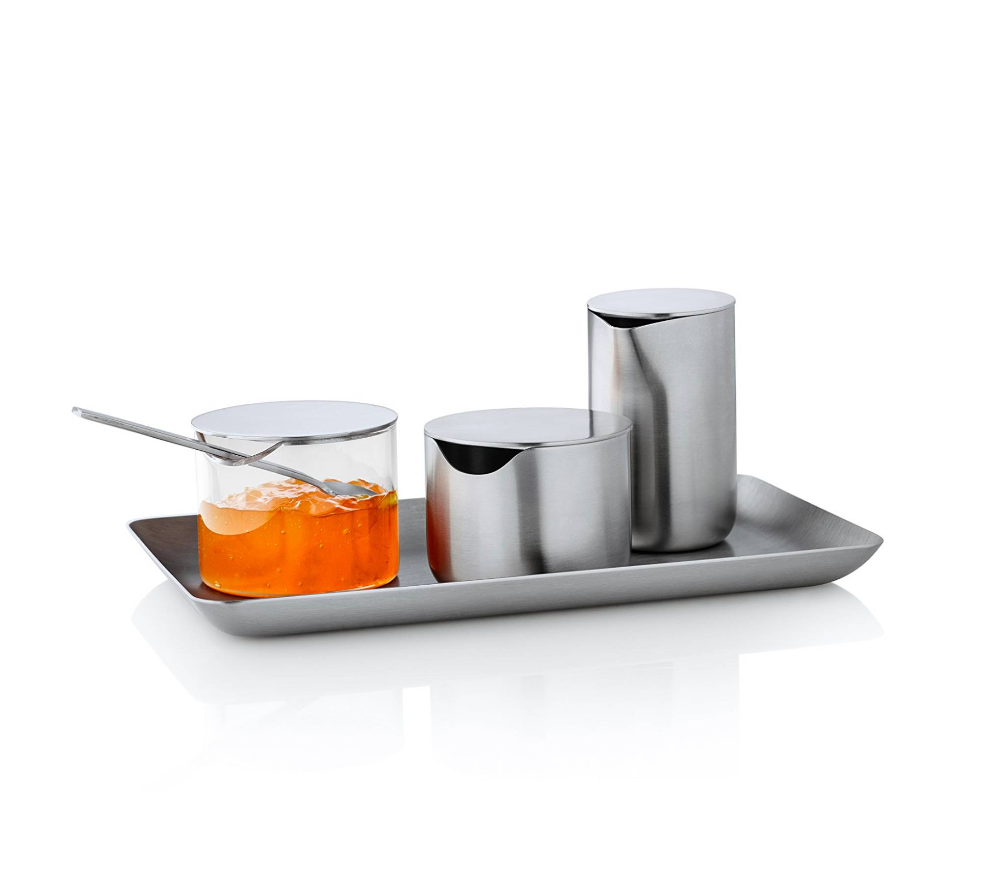 Basic Zuckerdose Edelstahl