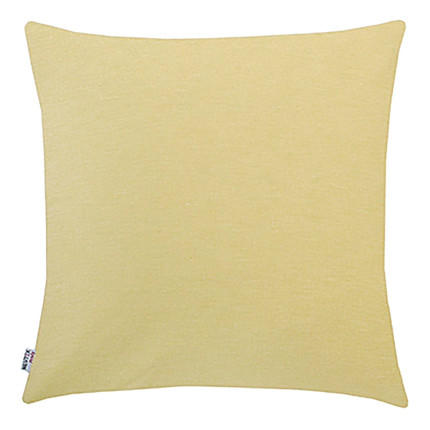 Pillowcase Basic I Cotton Yellow 48 x 48 cm