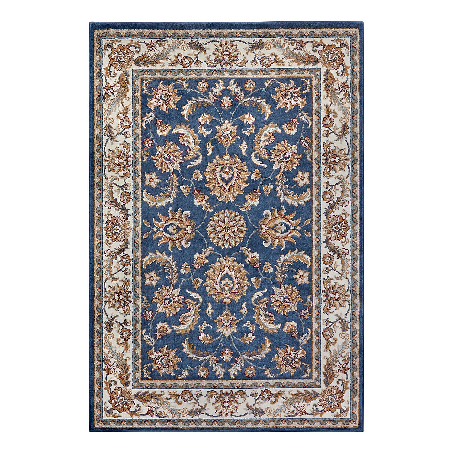 Reni Orientteppich Polypropylen Dunkelblau 80 x 120 cm