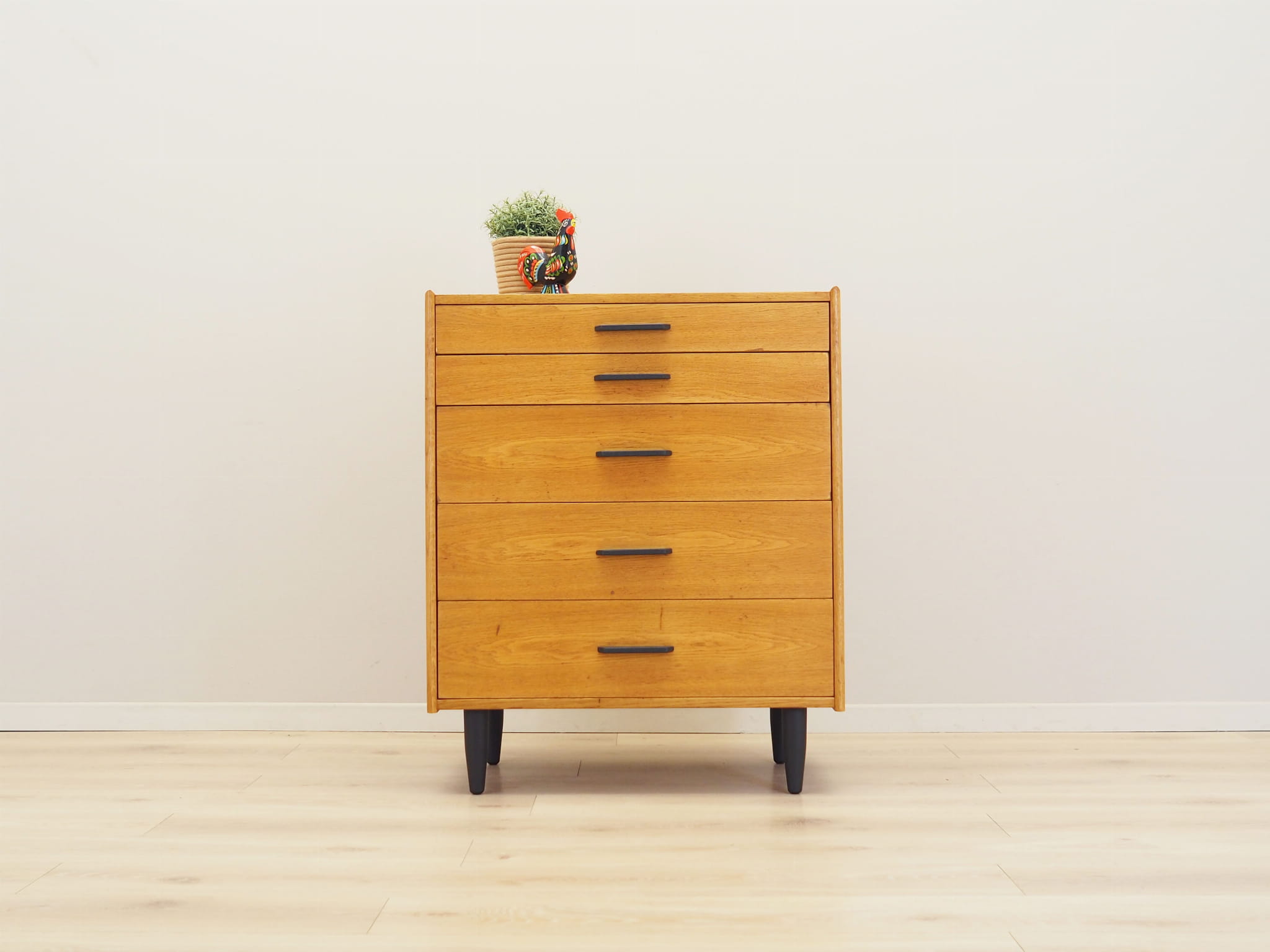 Vintage Kommode Eiche Braun 1960er Jahre