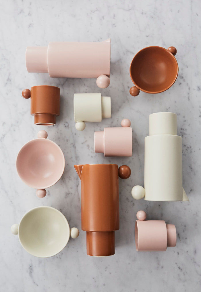 Inka Schale Porzellan Braun