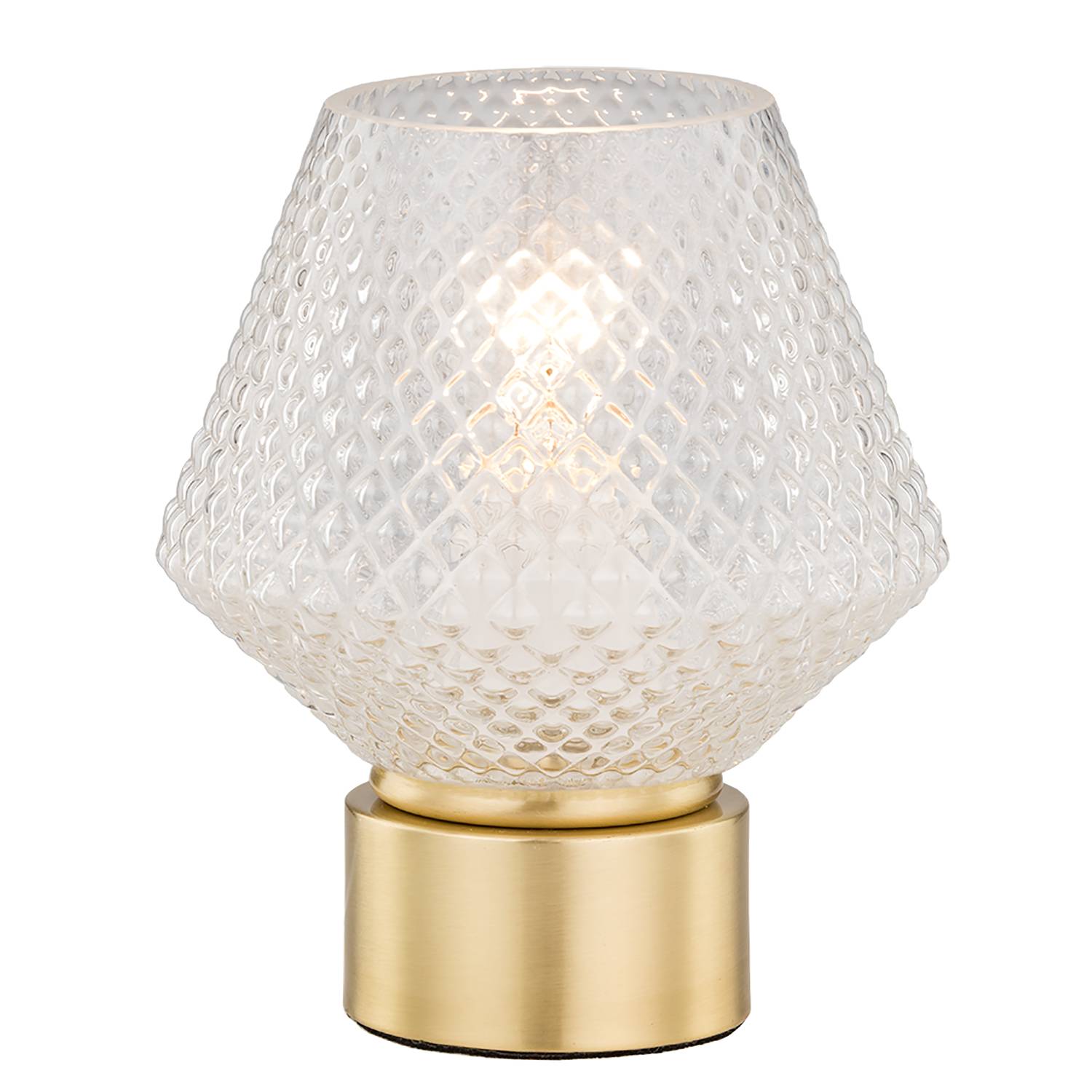 Tampere Table Lamp Clear Glass Iron 1-light