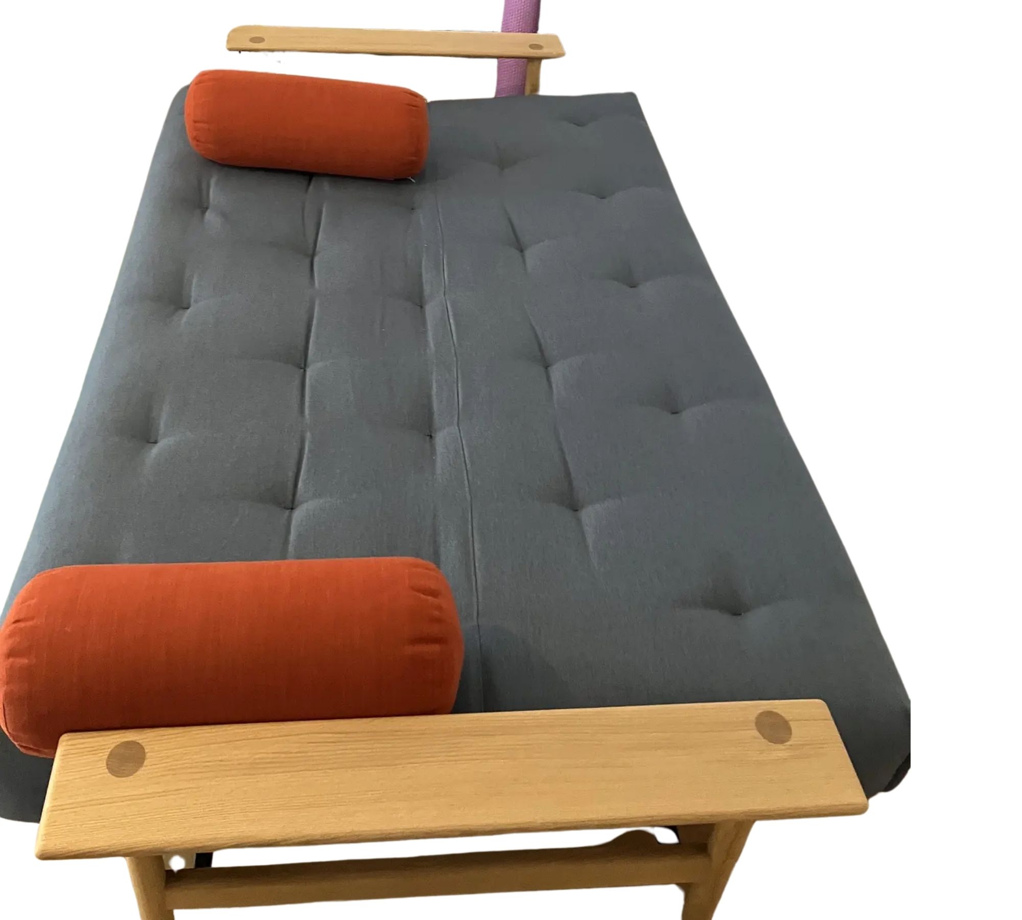 Baldar Schlafsofa Holz Blau