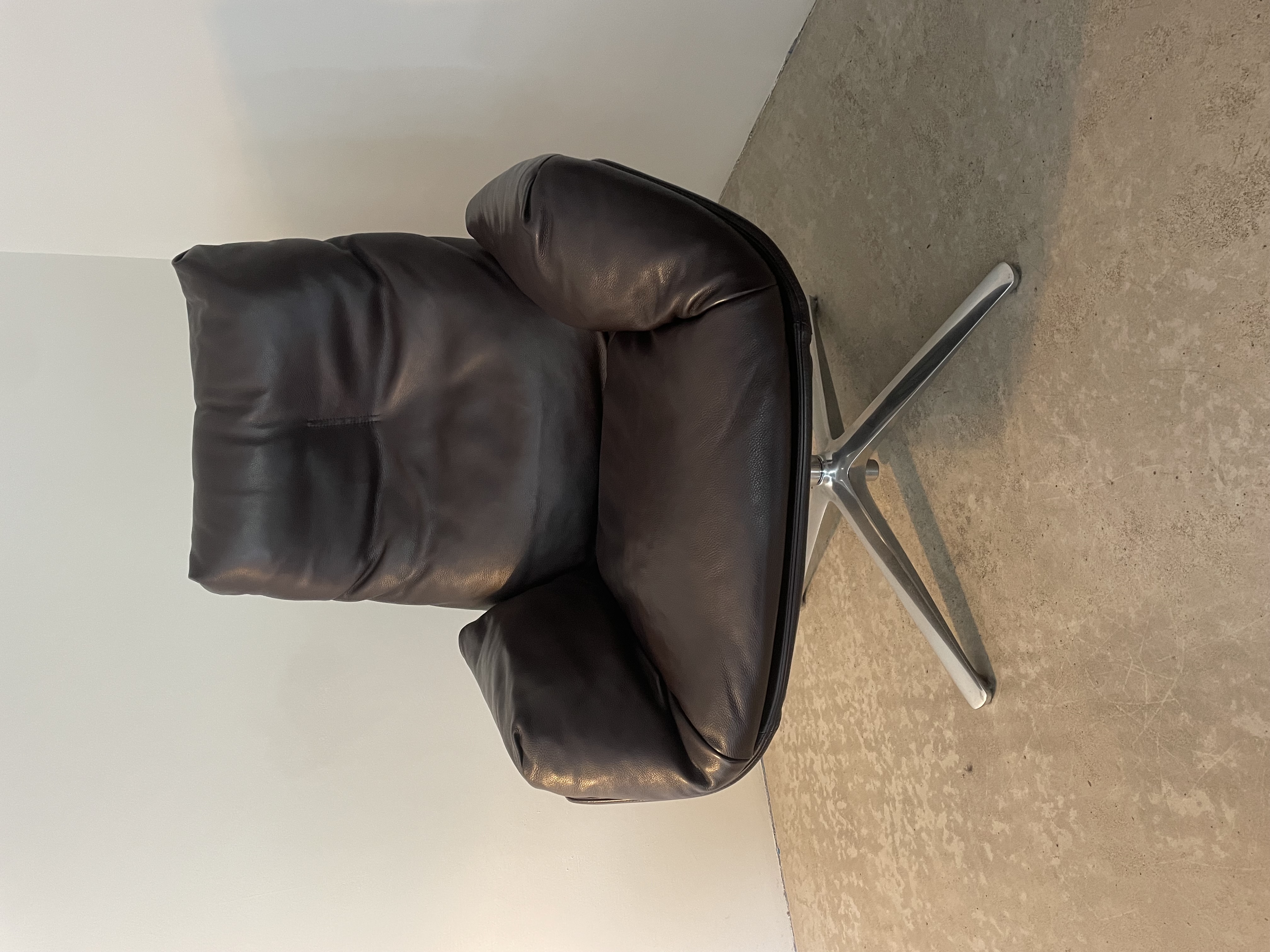 Cordia Lounge-Sessel Leder Puro 602 Braun