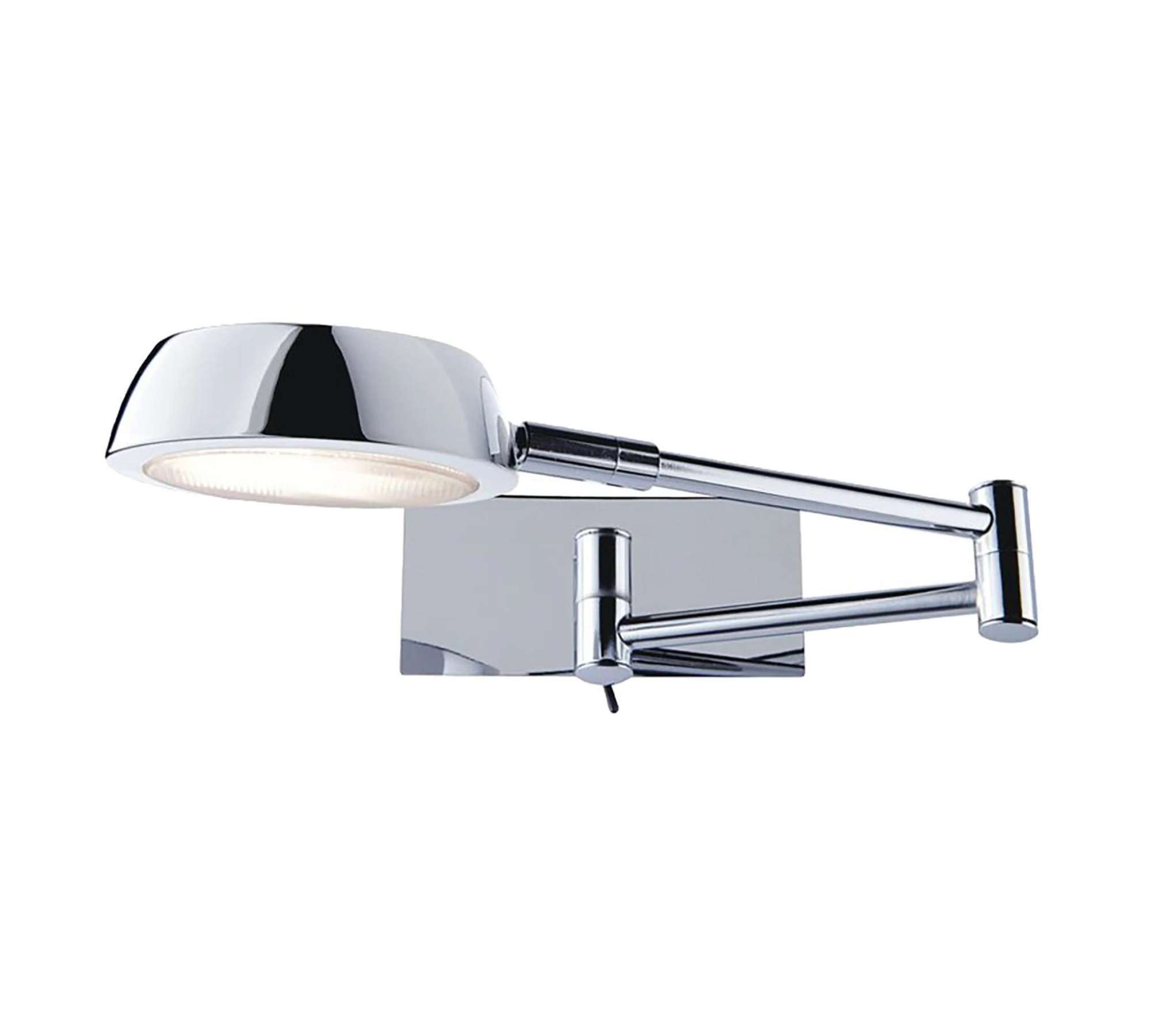 LED-Wandleuchte 1-flammig Metall Grau