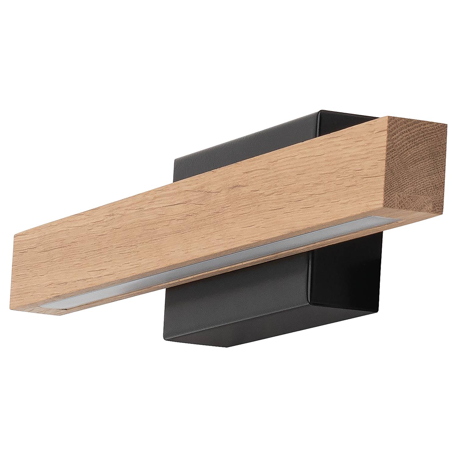 Wandleuchte Aqua Viva Typ C Eiche Massiv Schwarz