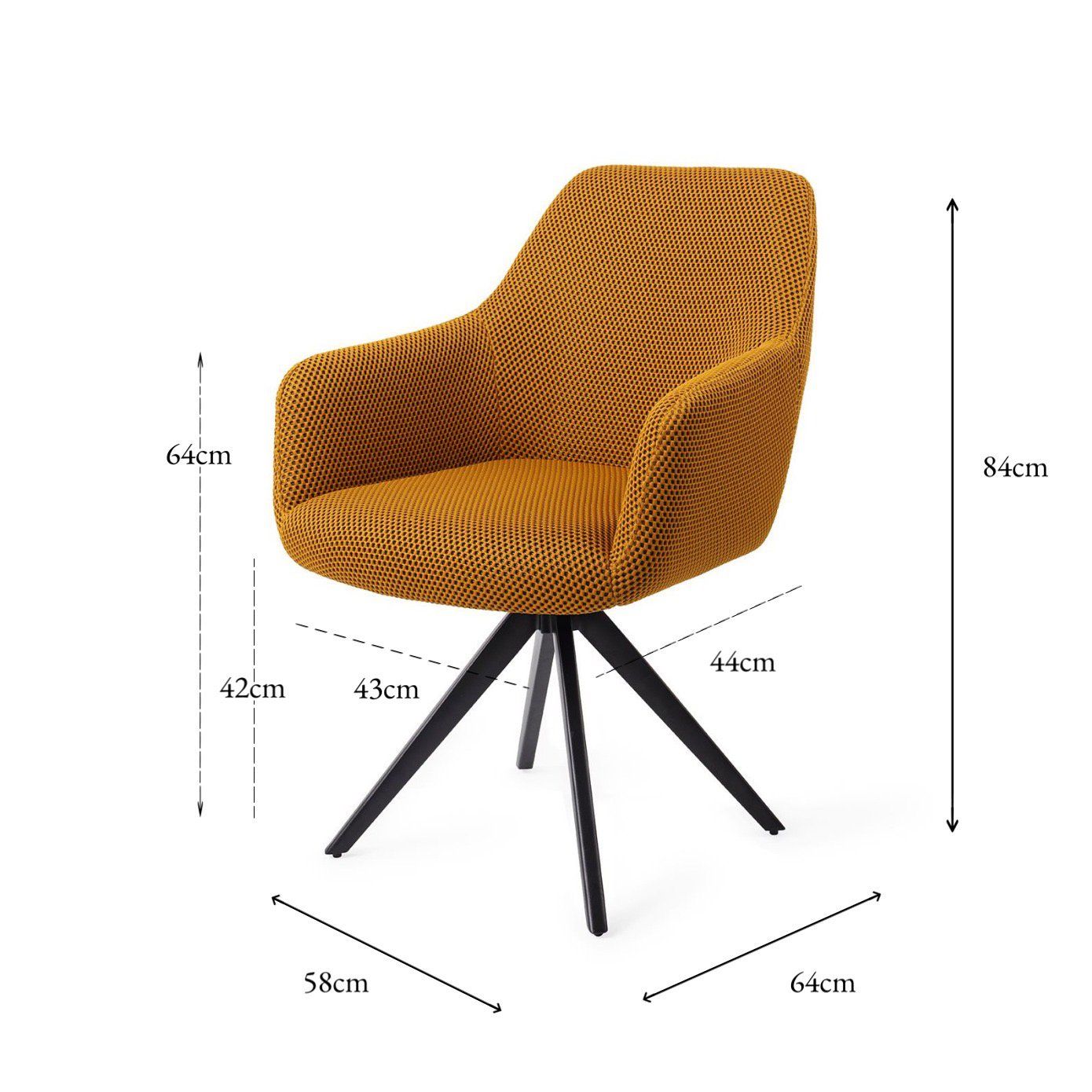 Hiroo Esszimmerstuhl Groovy Garam