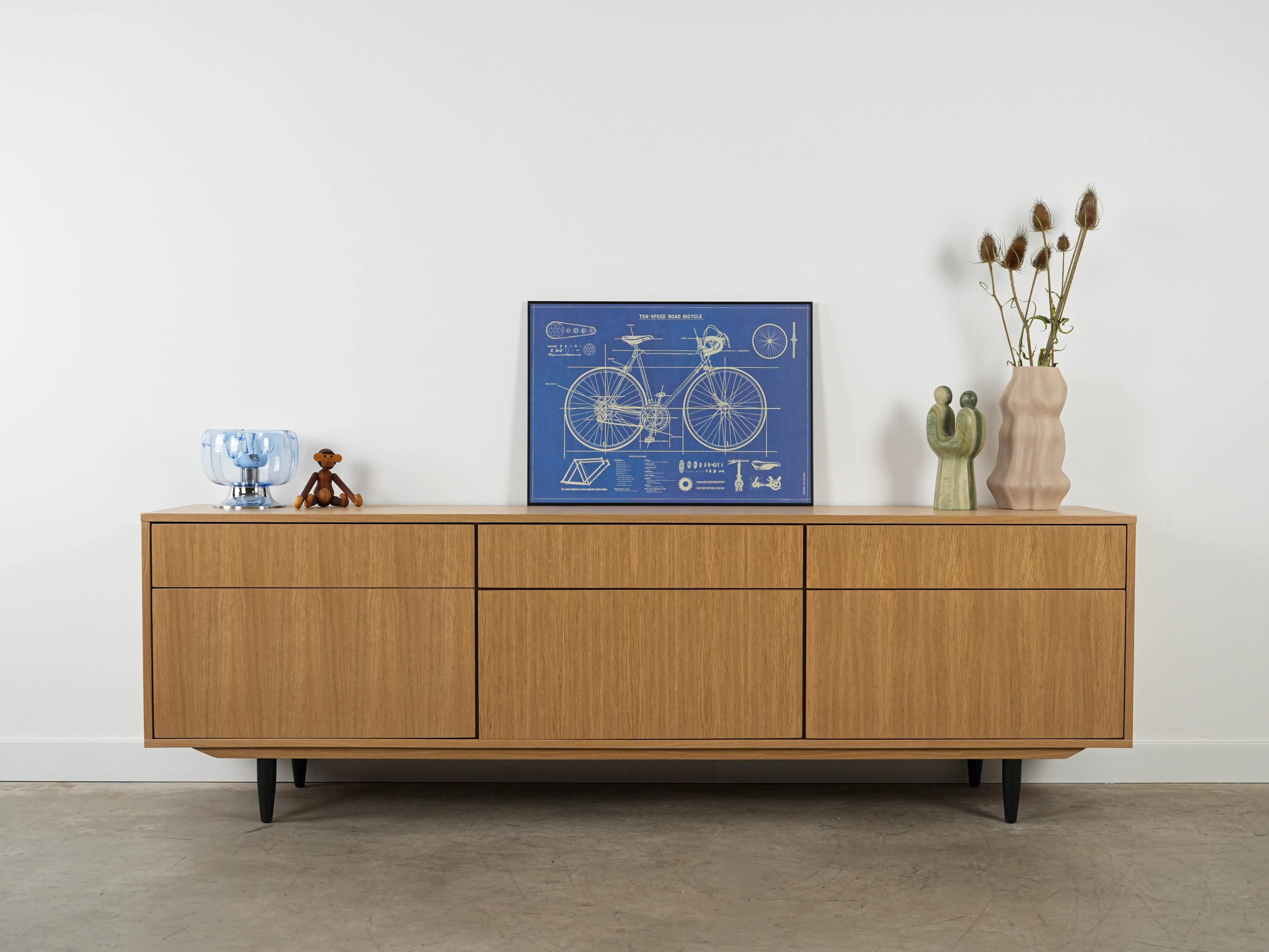 Tischlampe Muranoglas 1970er Jahre