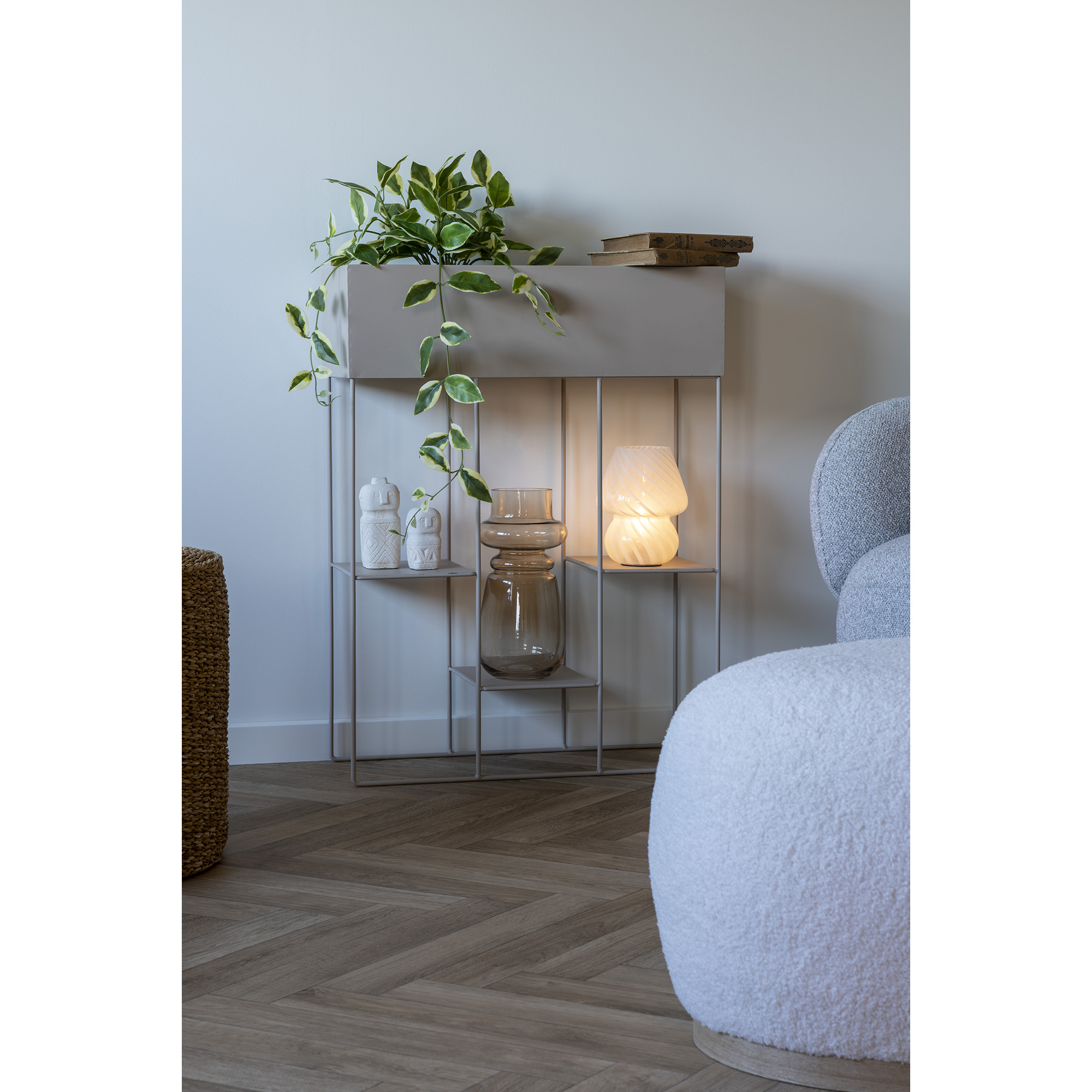 Alton LED-Tischleuchte Weiß