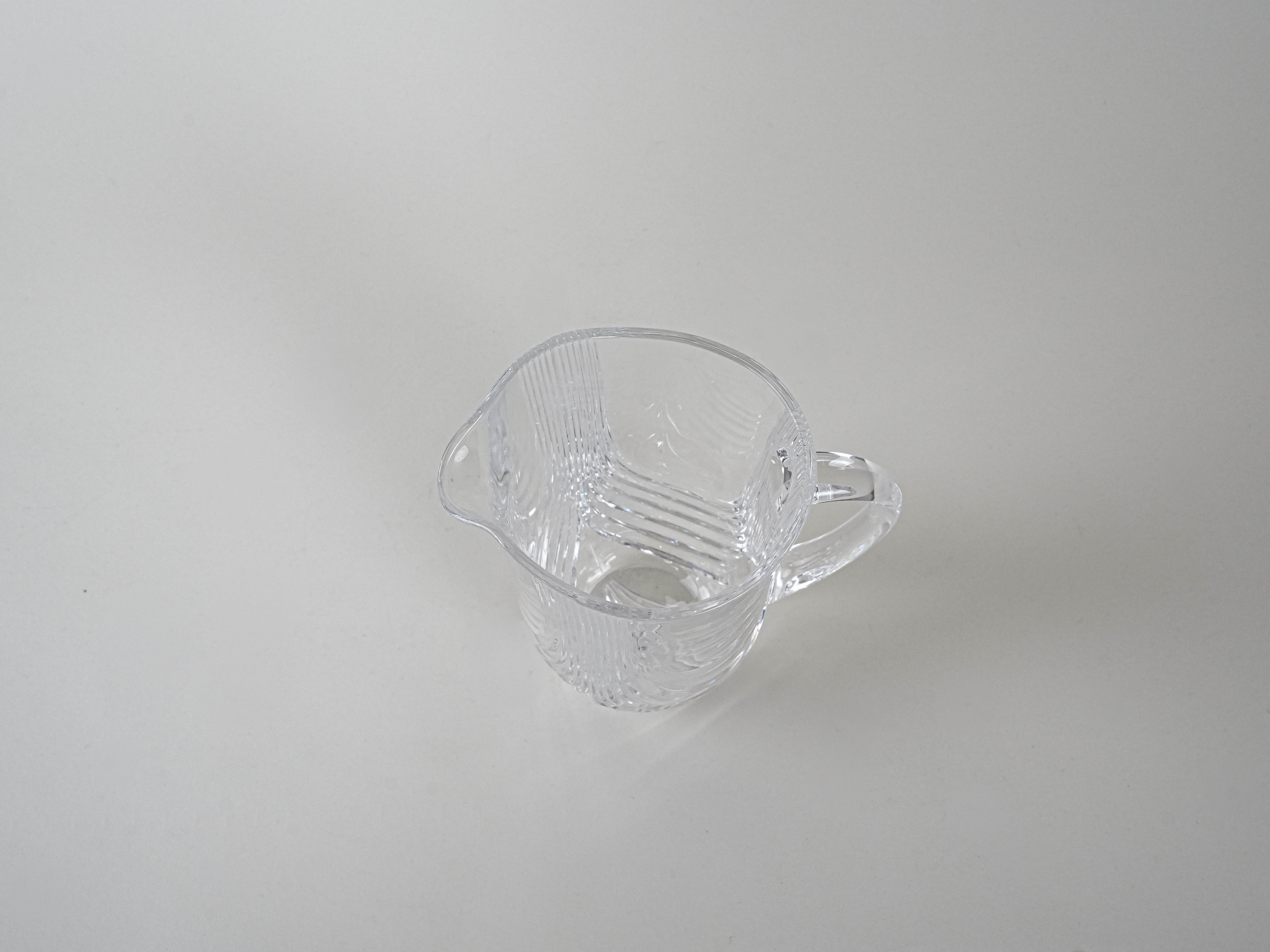 Kristallkaraffe Transparent 1970er Jahre