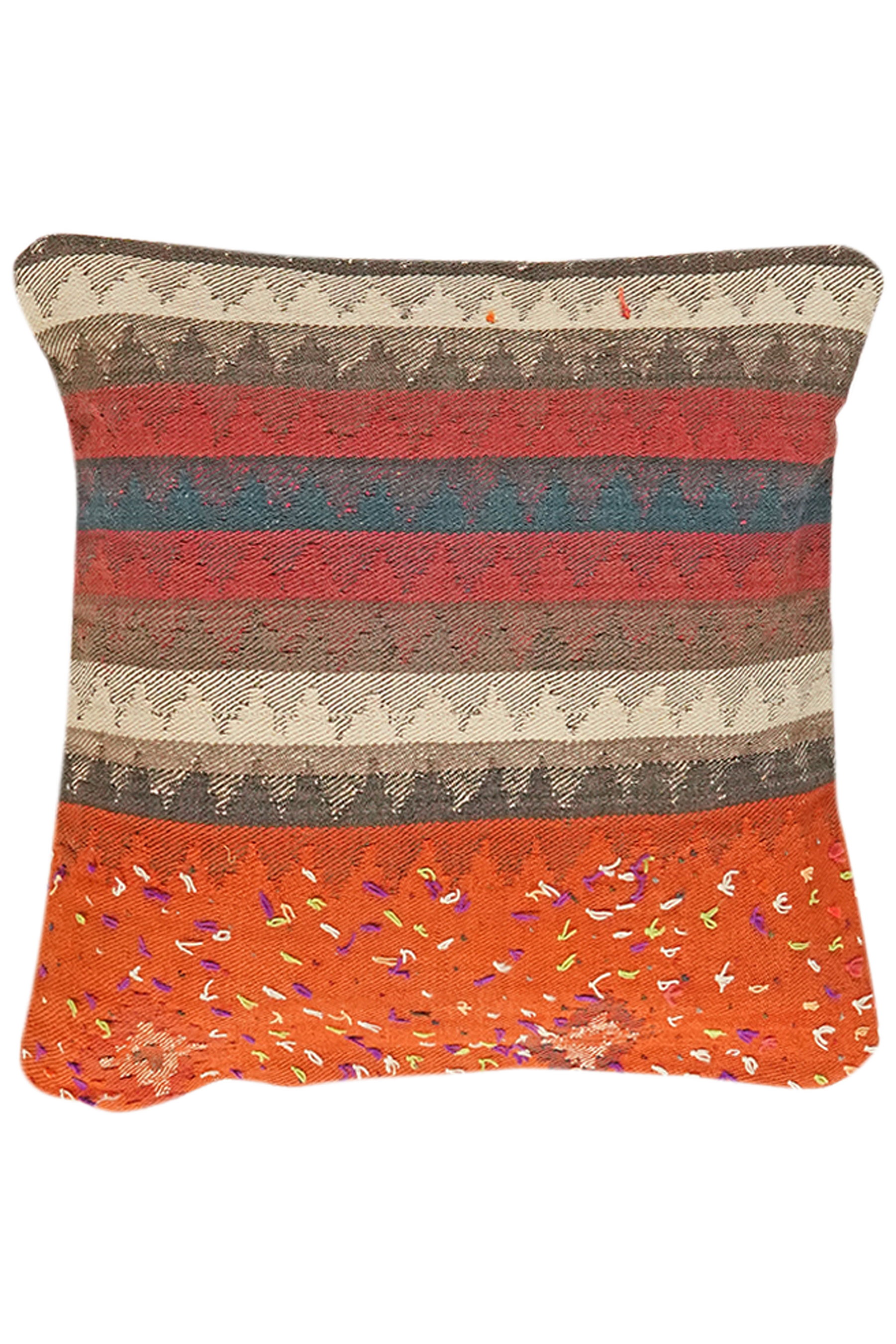 Kilim Kissenbezug Mehrfarbig