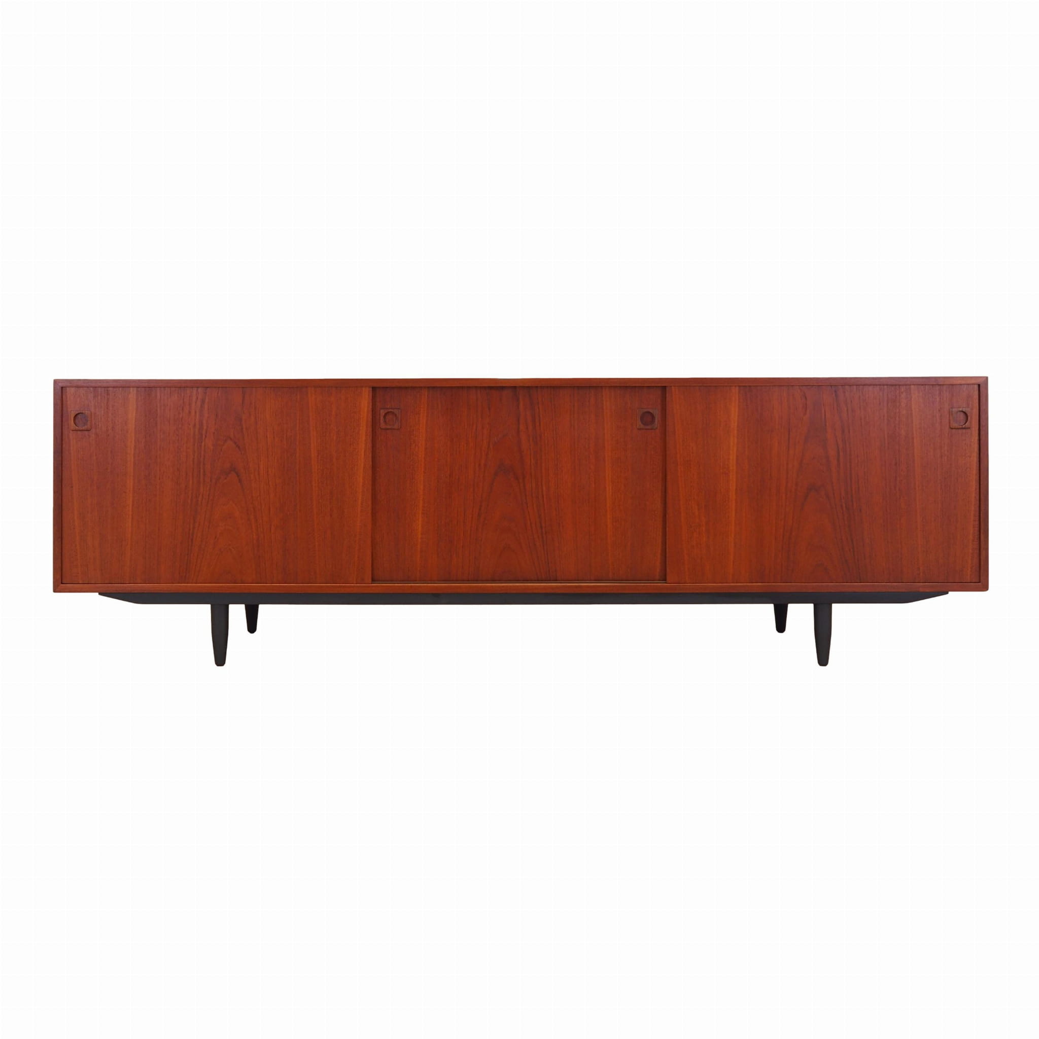 Vintage Sideboard Teakholz Braun 1970er Jahre