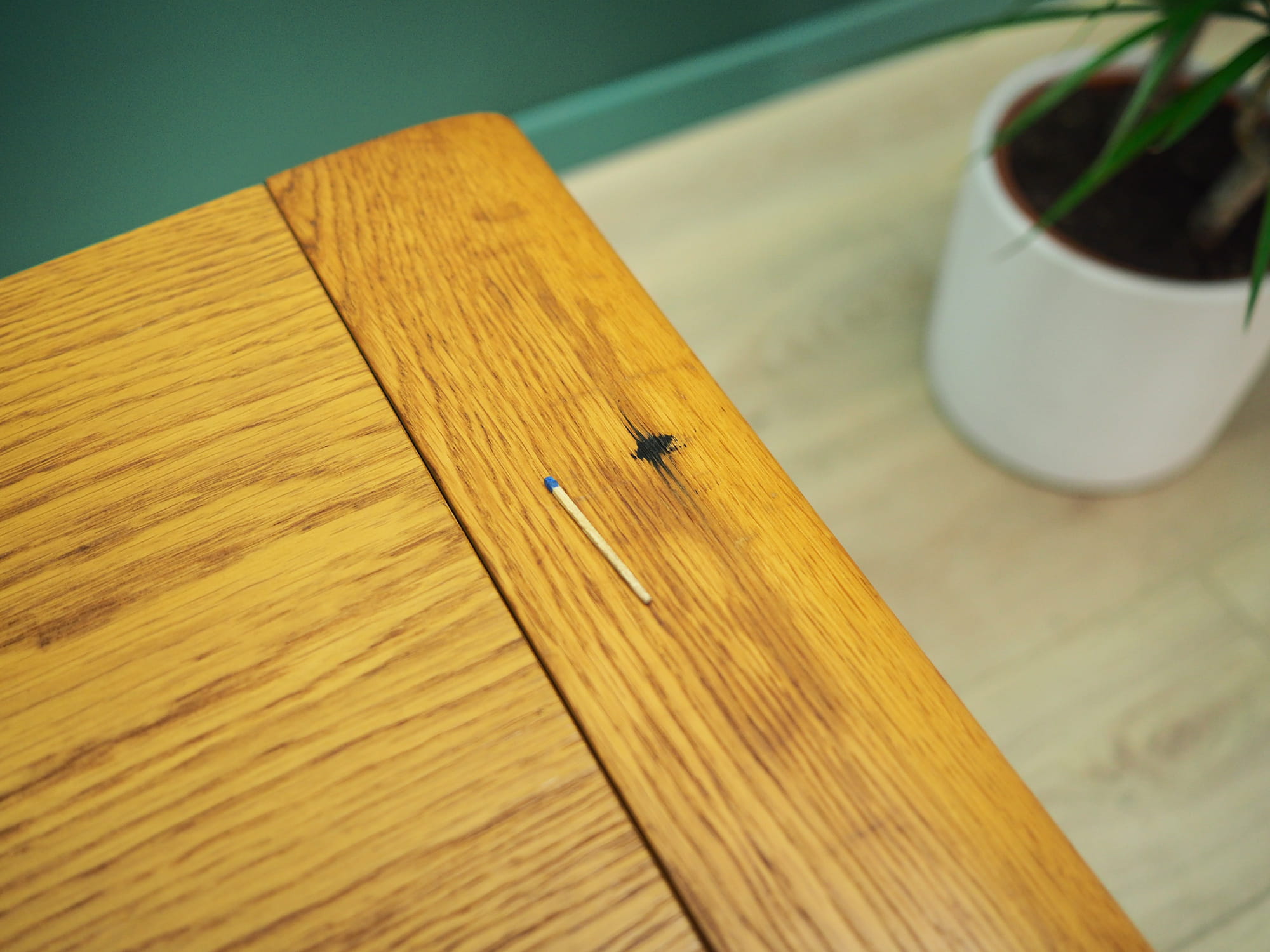 Vintage Coffee Table Wood Brown 1960s