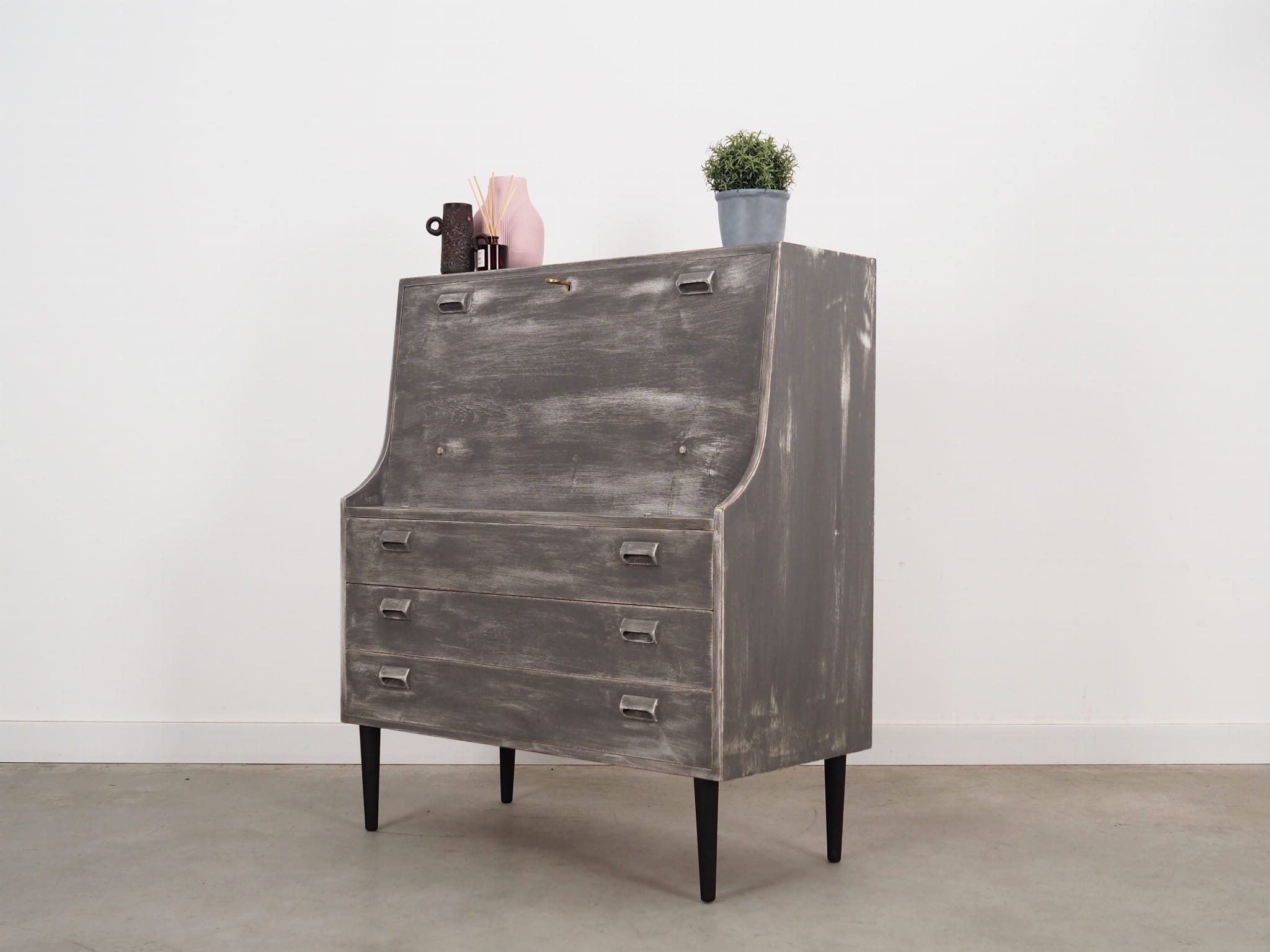 Secretary Wood Grey 1960s