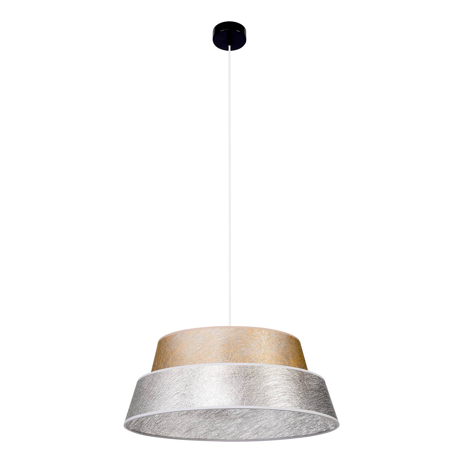 Pendant lamp Nevoa IV Mixed fabric Steel