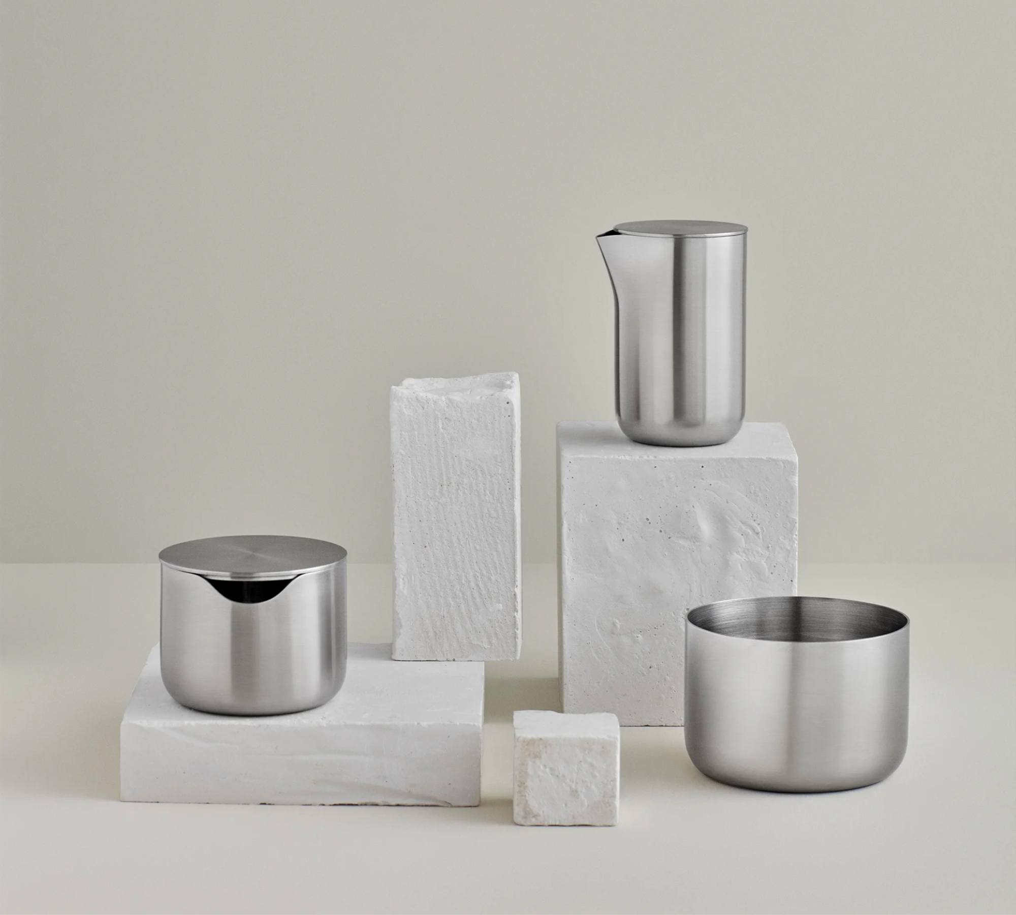 Basic Zuckerdose Edelstahl