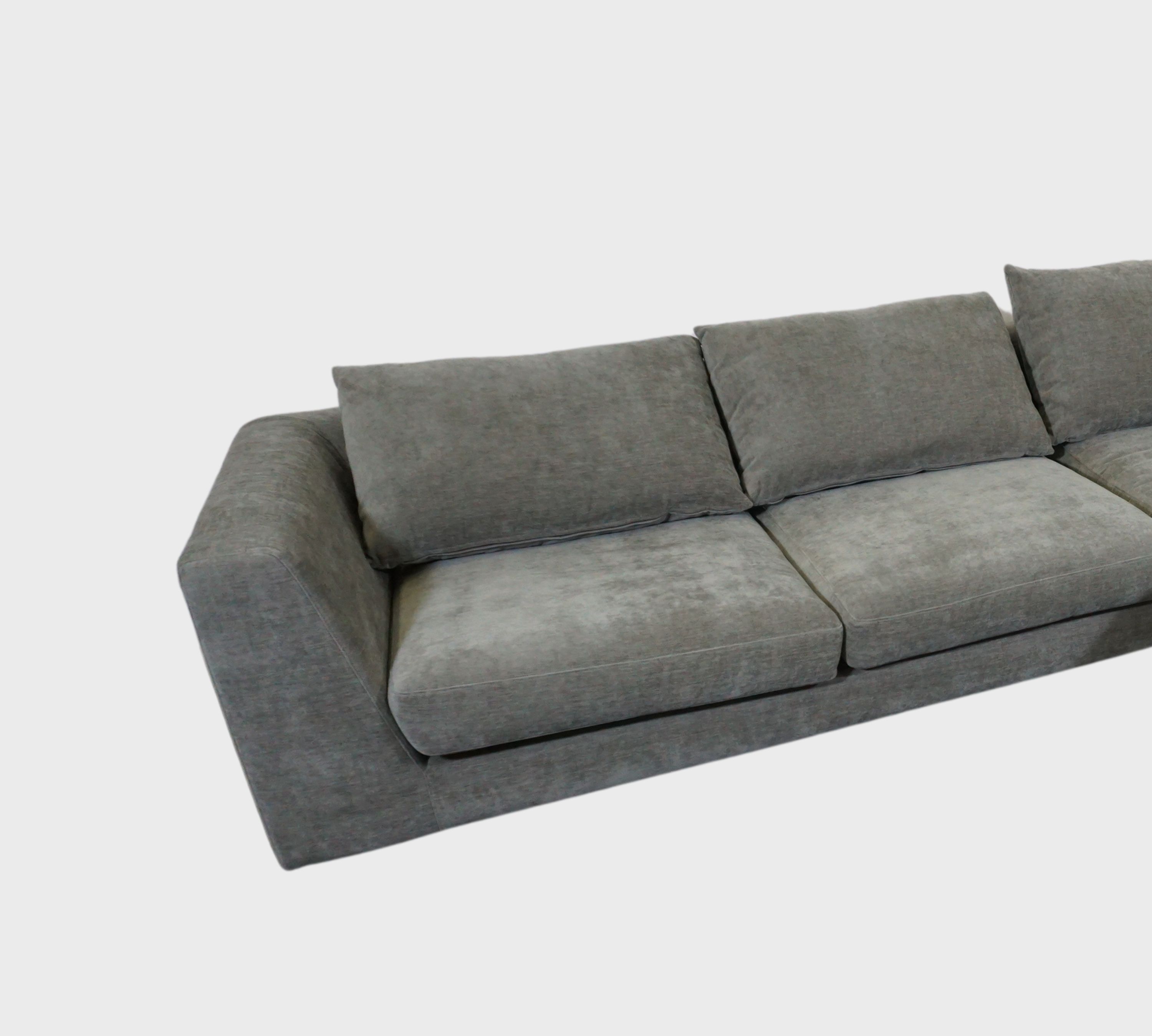 Noa Sofa Récamiere Rechts Planet Grey Green