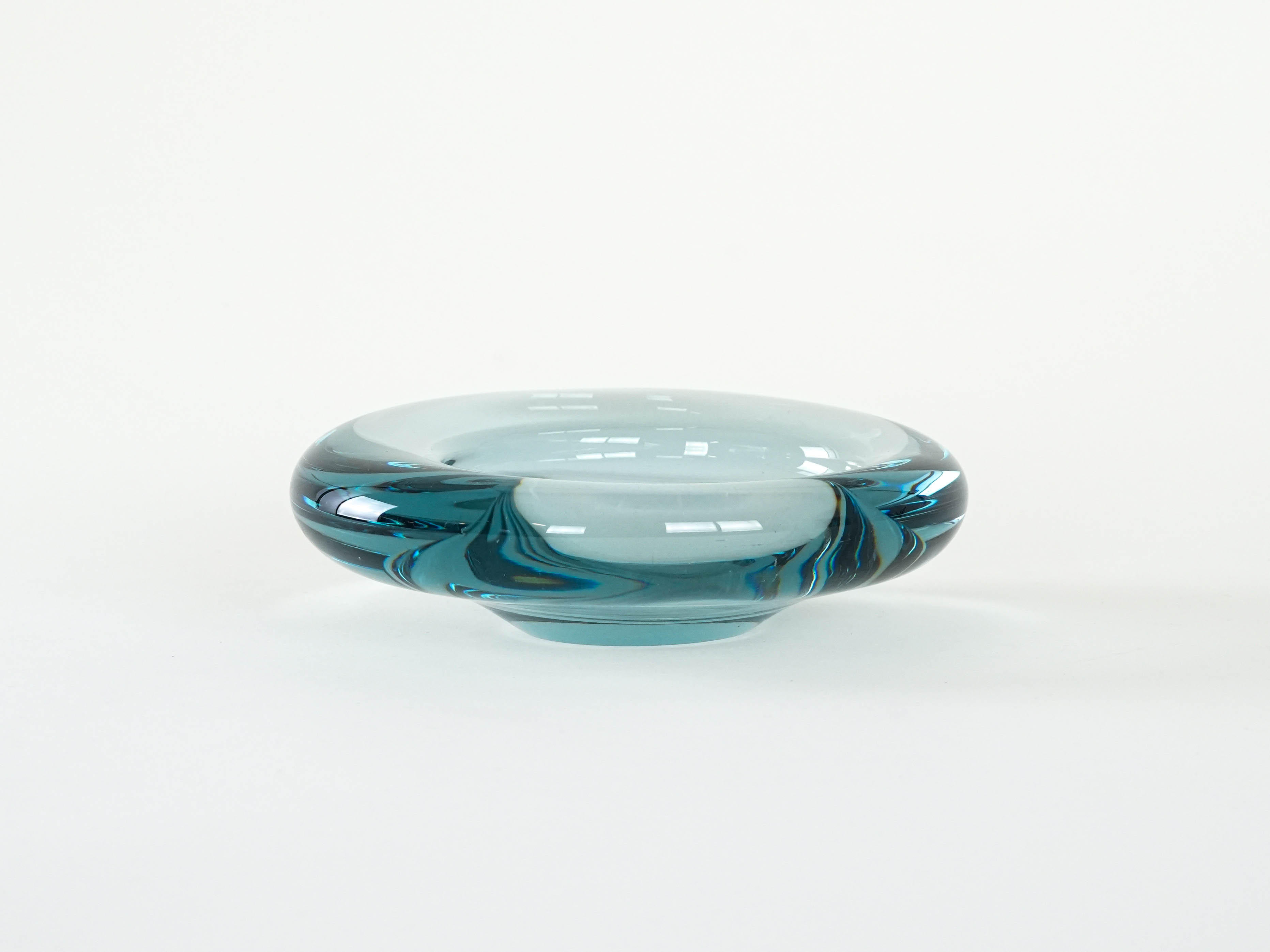 Glasschale Blau