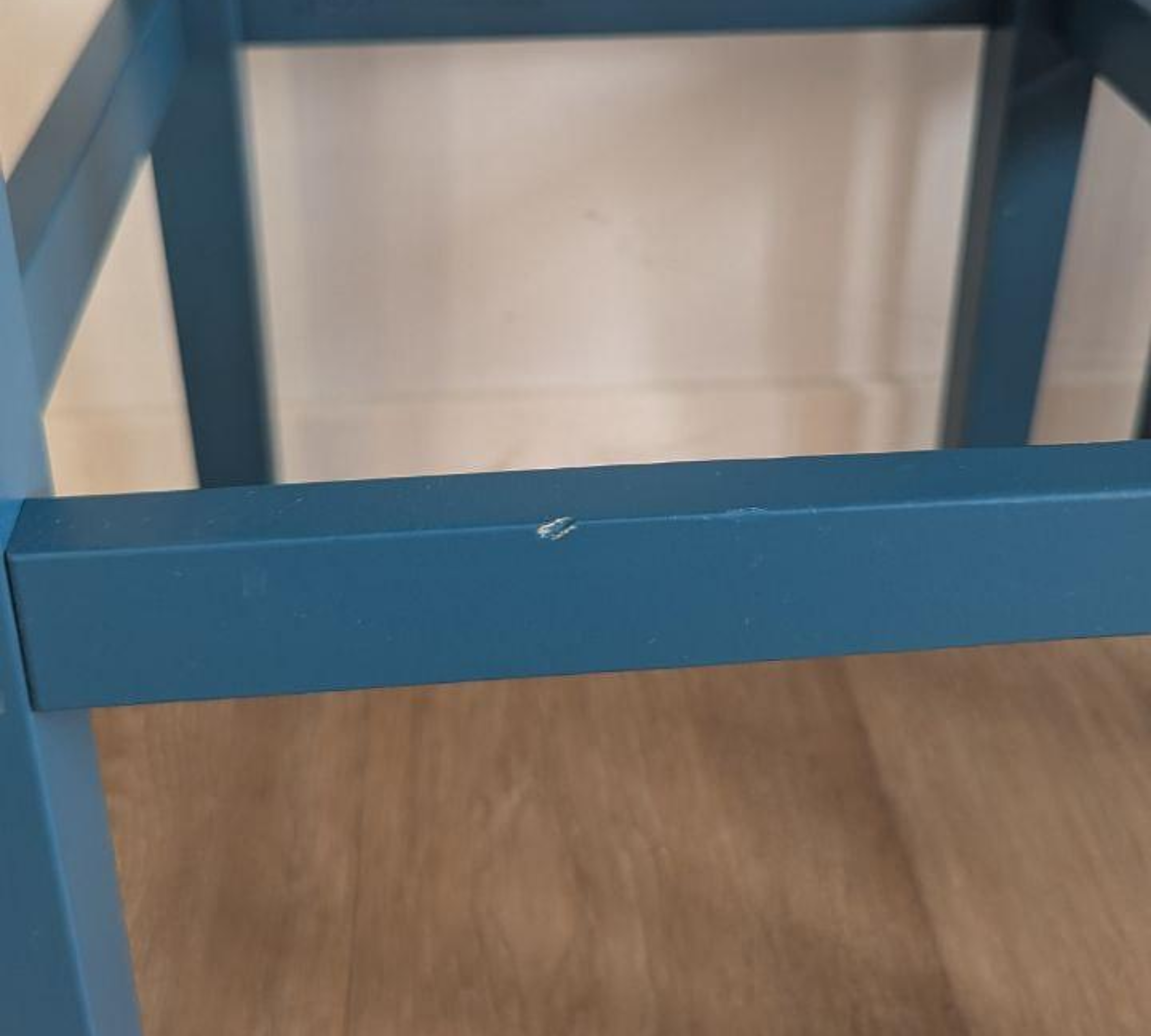 2x Rioja Barhocker-Set Eiche Blau