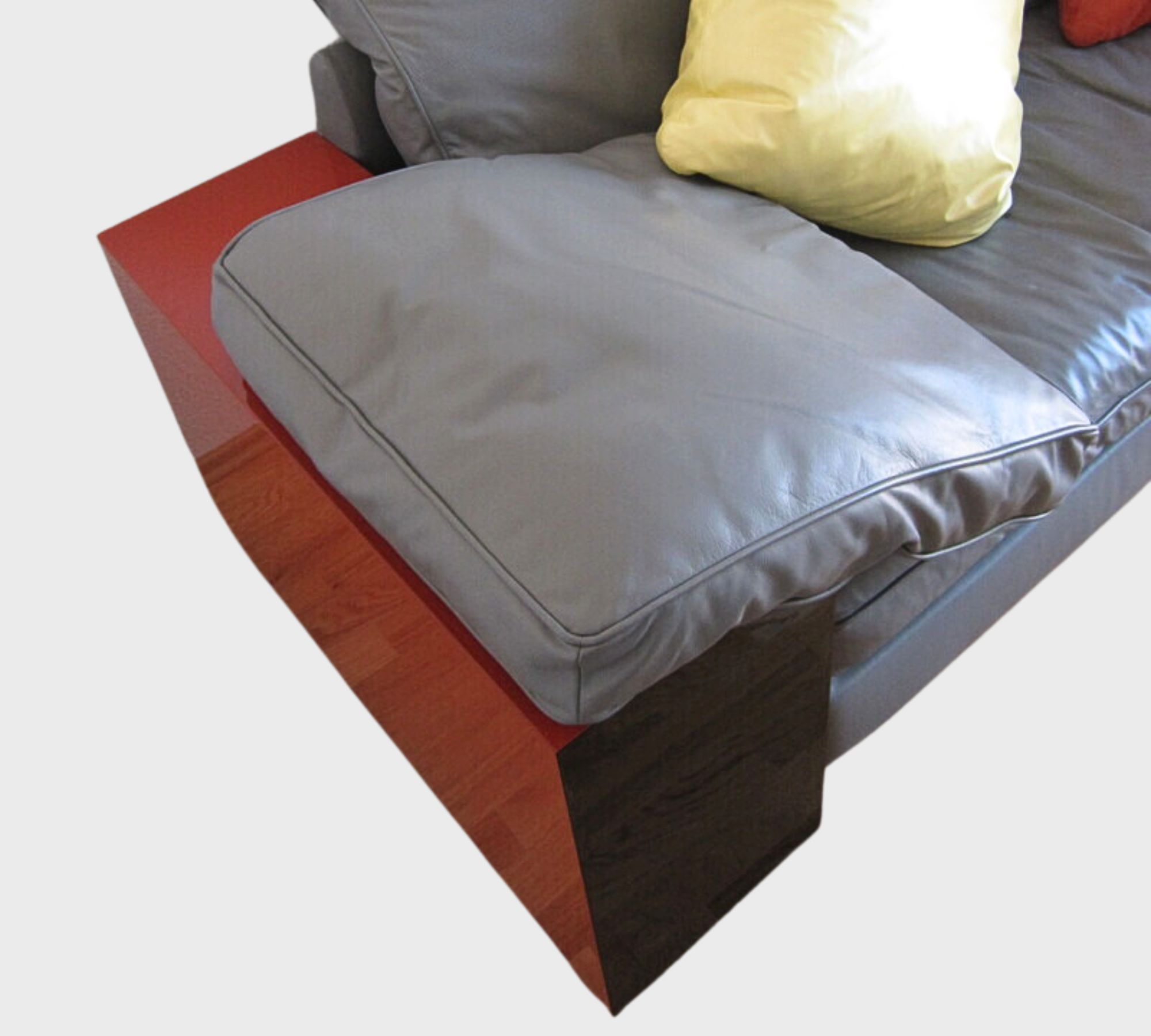 Lota Sofa Leder Grau