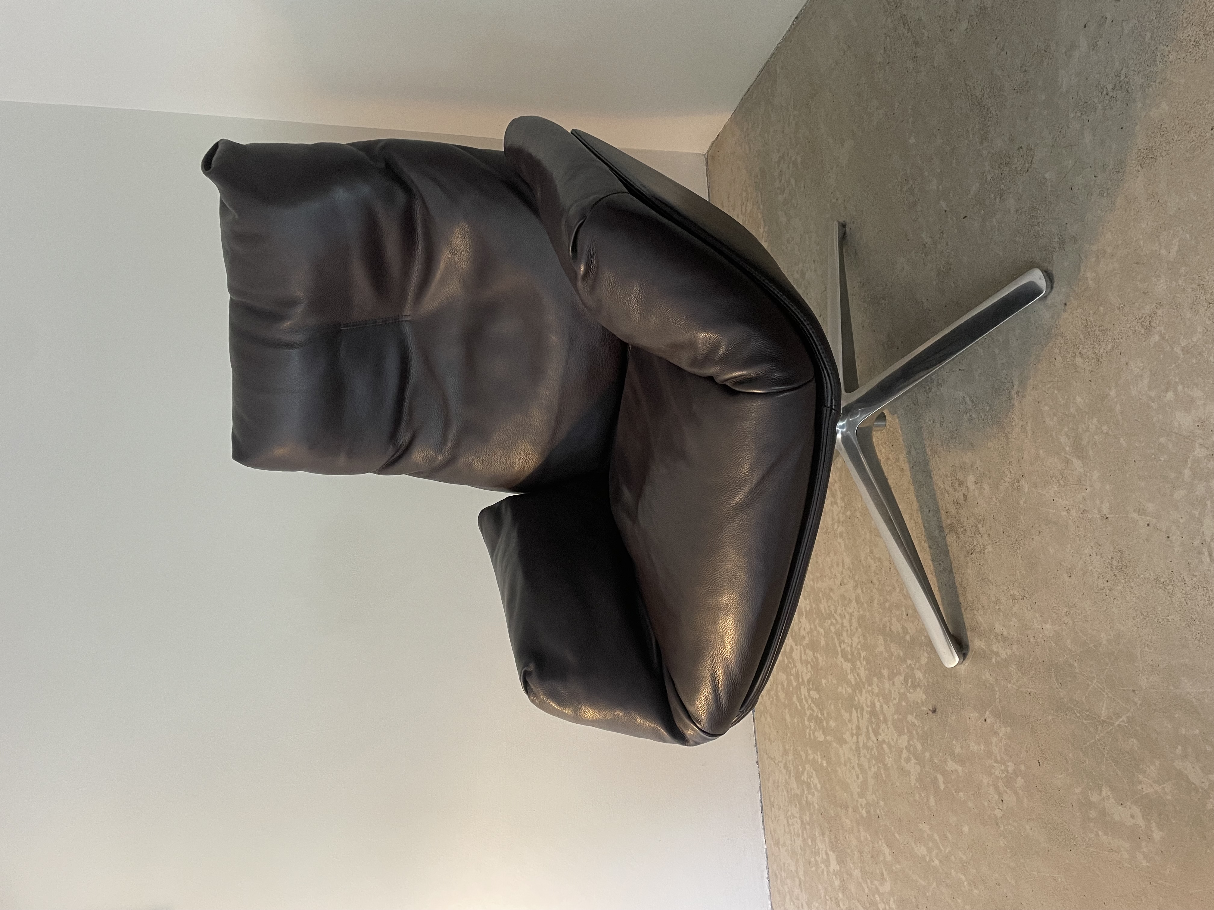 Cordia Lounge-Sessel Leder Puro 602 Braun