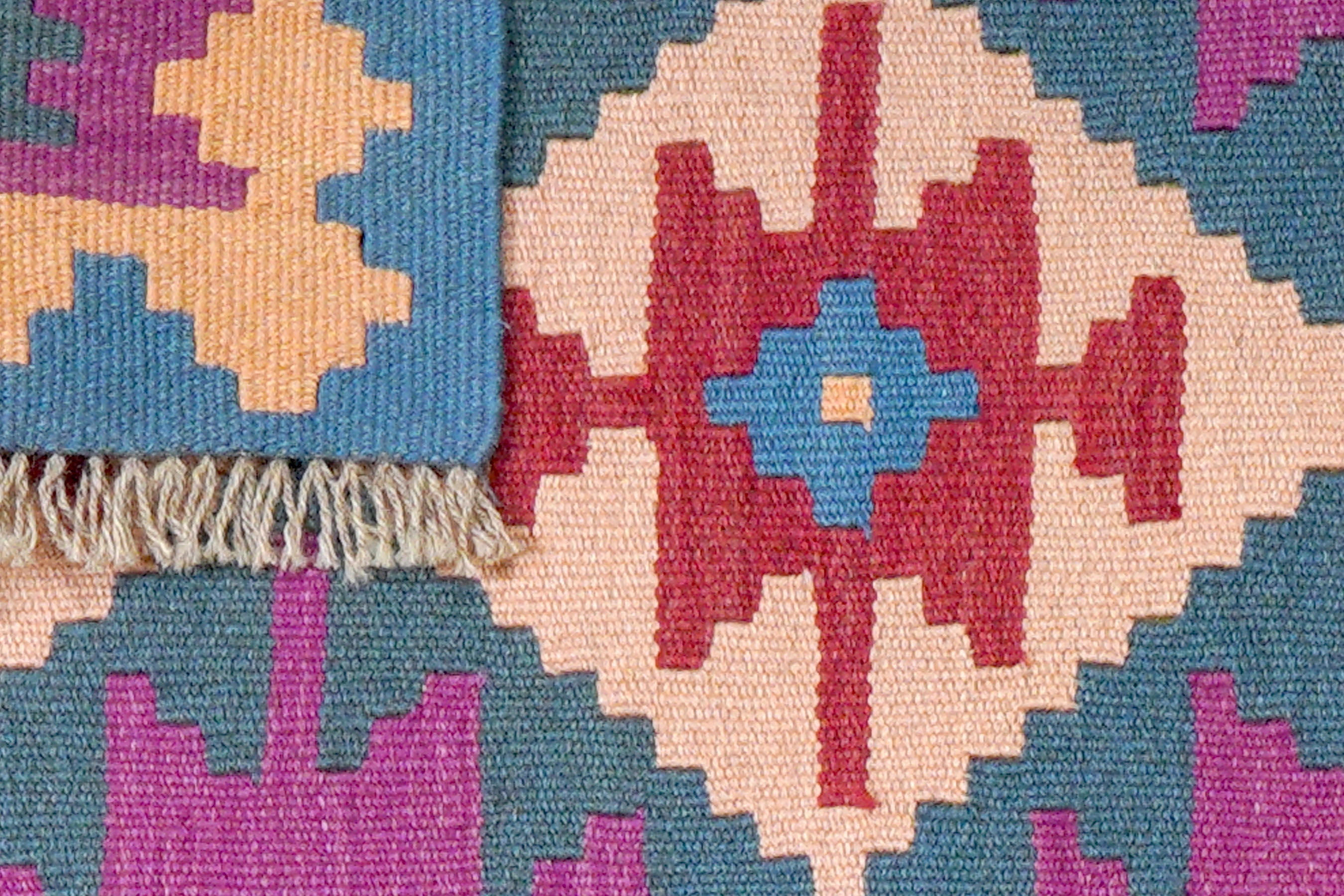 Kilim Gashgai Teppich Mehrfarbig
