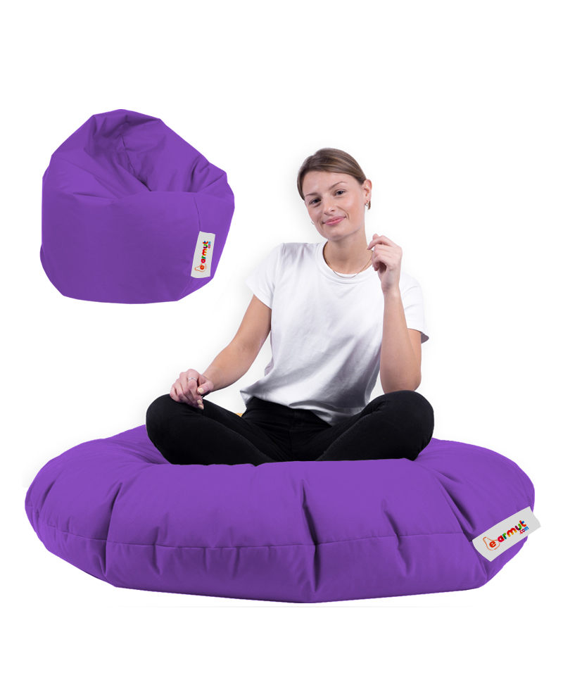 Iyzi 100 Garten Sitzsack Violett