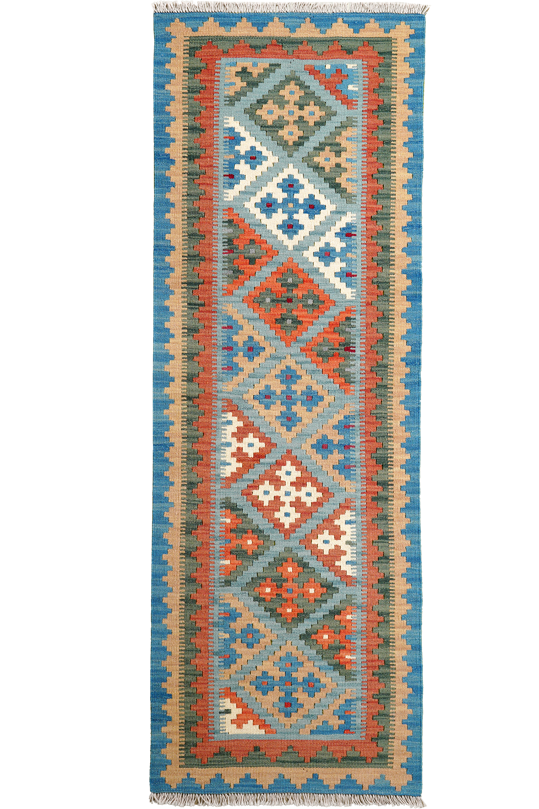 Kilim Gashgai Teppich Mehrfarbig