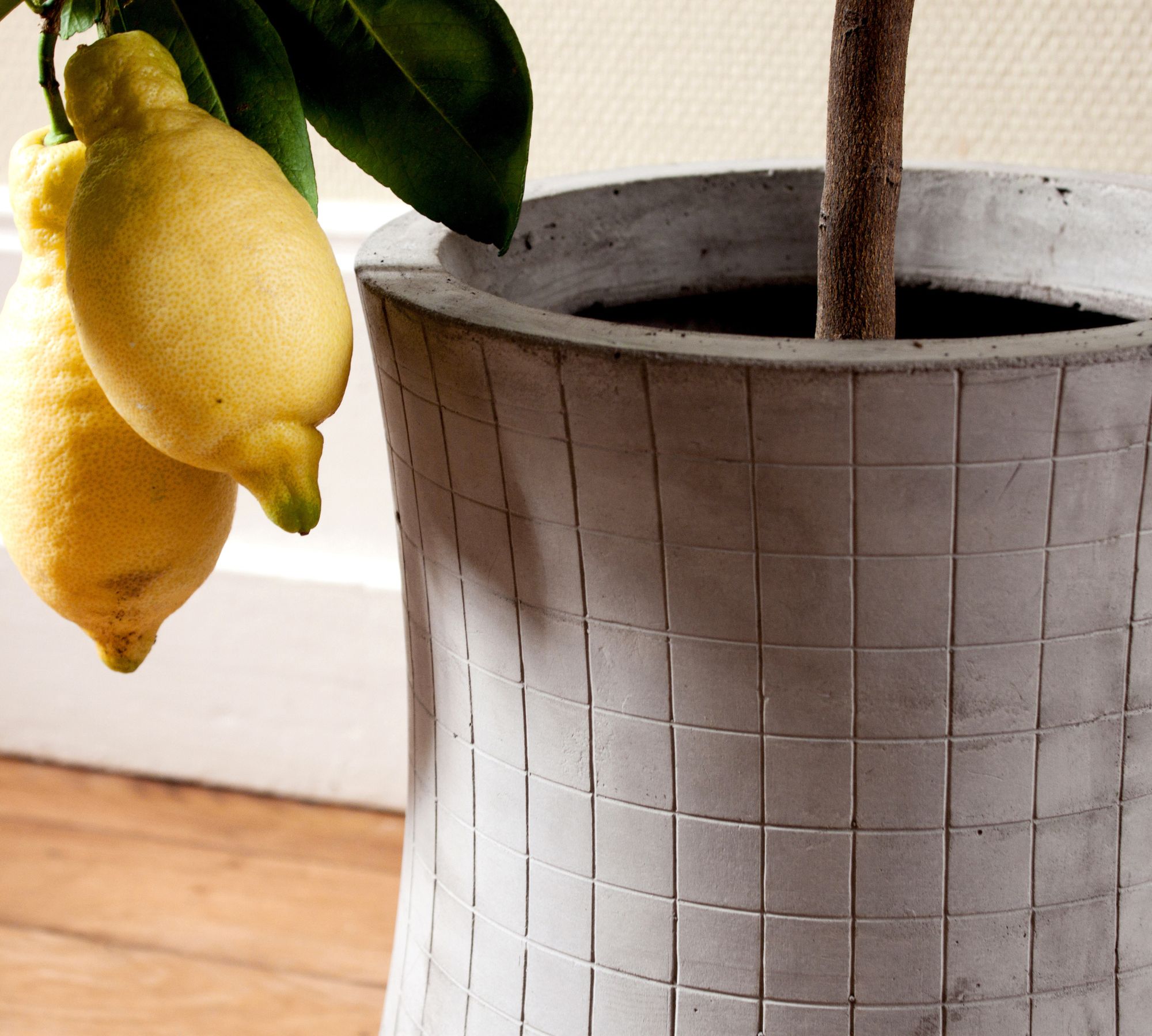Nuclear Plant 460 Pflanztopf Faserbeton 46 cm