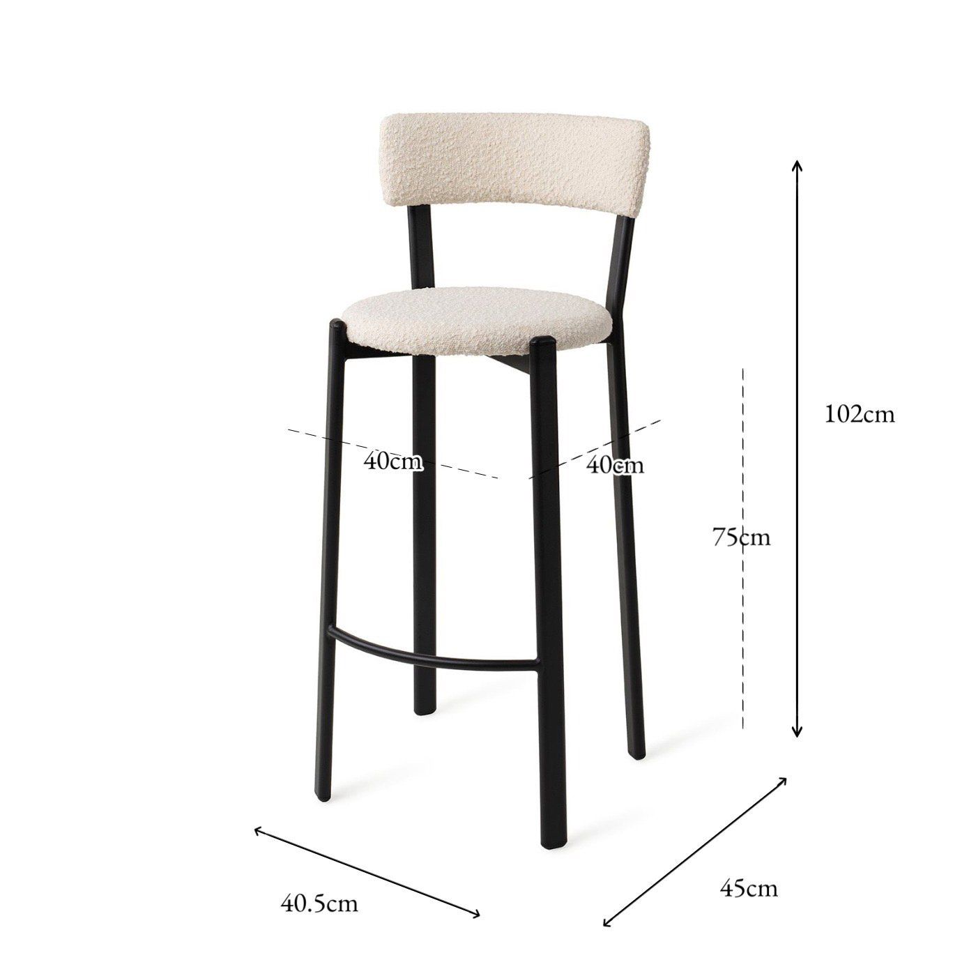 Obu Bar stool Icing on the Cake