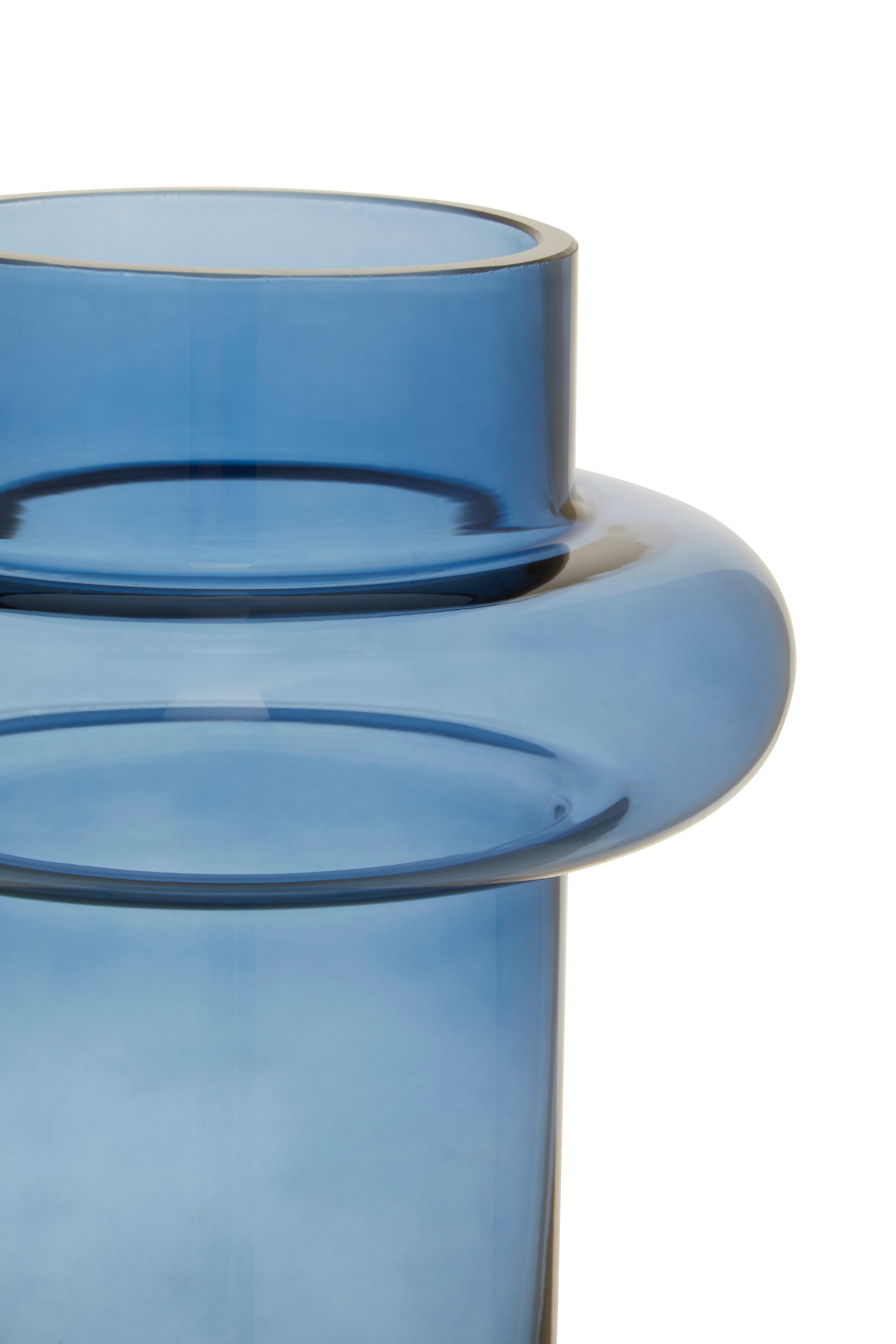 Cabrina Kleine blaue Glasvase
