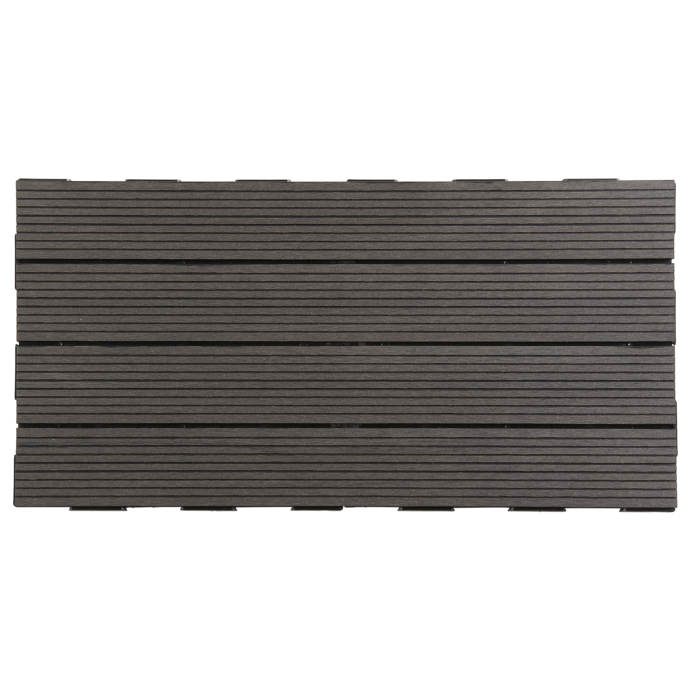 Terrassenfliese Thish 6er-Set Grau