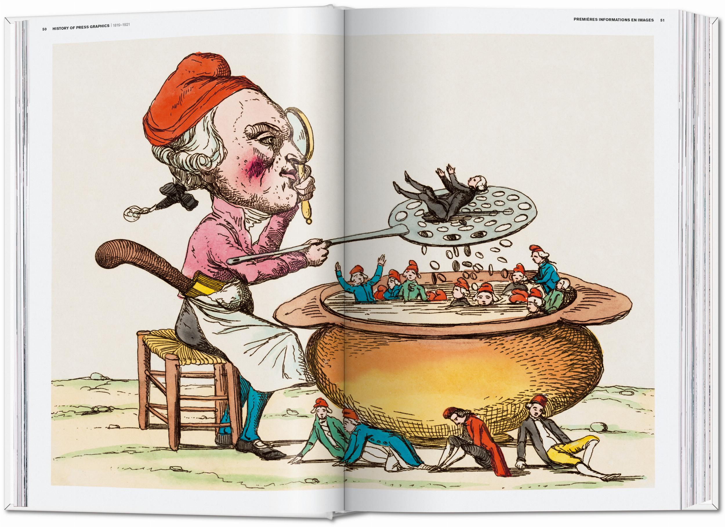 History of Press Graphics. 1819–1921