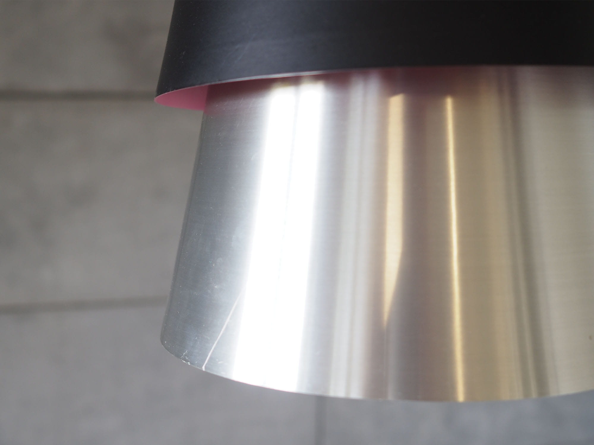 Lampada a sospensione vintage in metallo multicolore anni '60