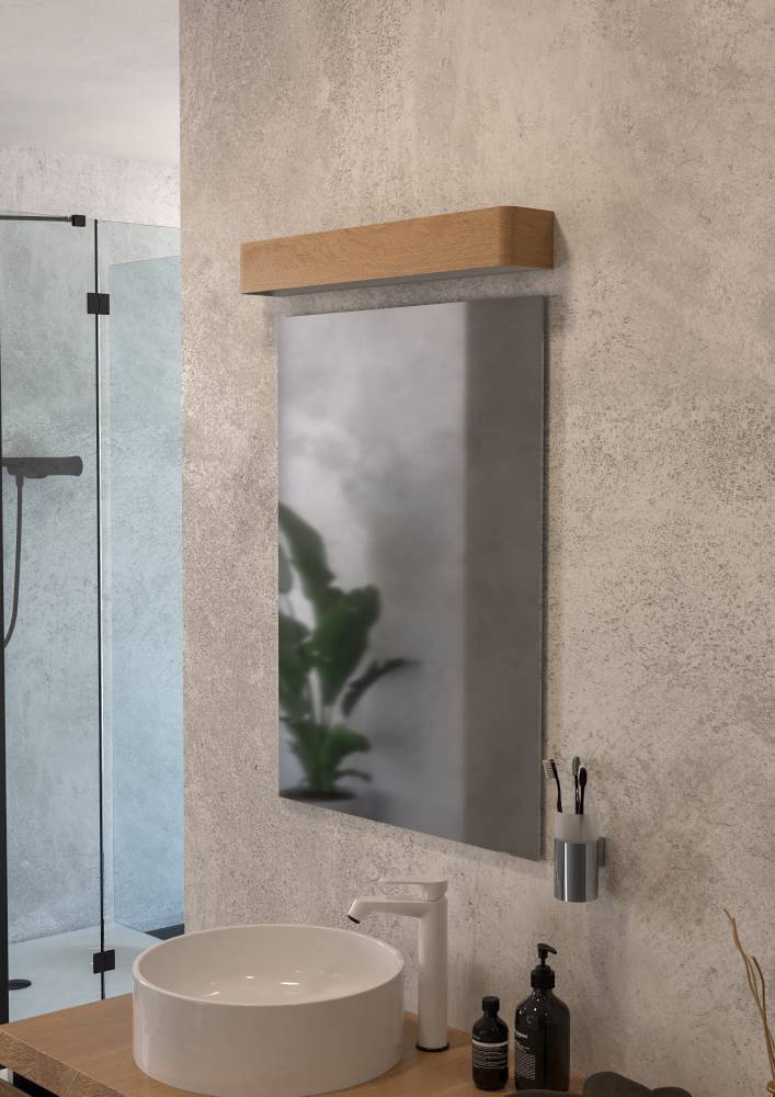 Sania Typ-B 1-flammige LED-Wandleuchte Polycarbonat Braun