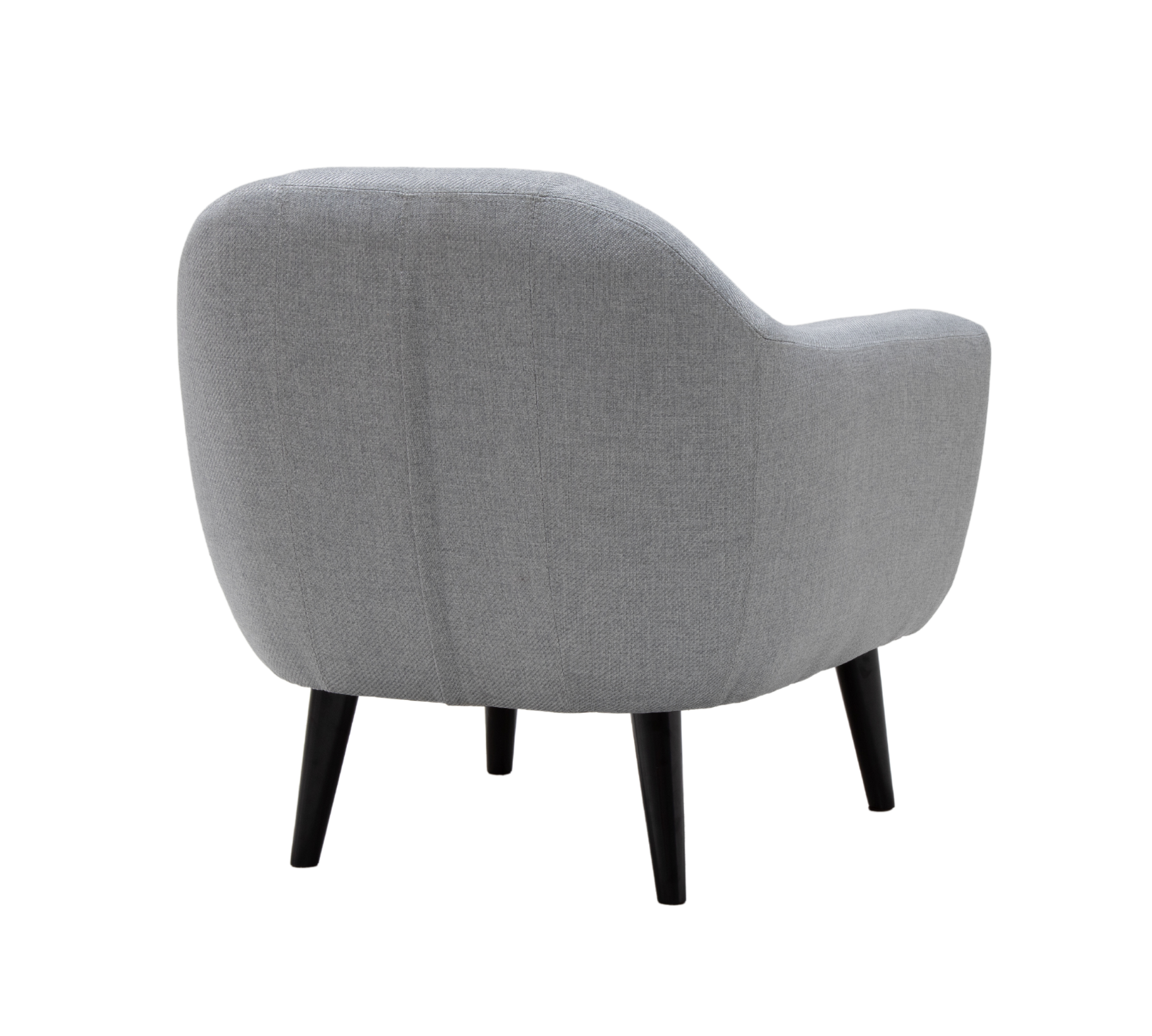 Ritchie Sessel Textil Holz Pearl Grey