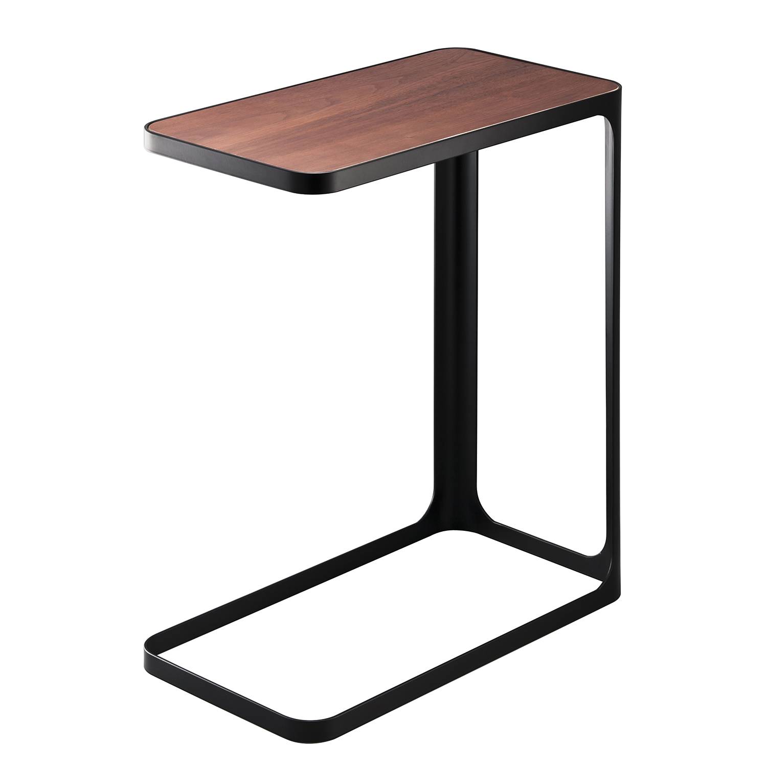 Frame Beistelltisch Esche Metall Schwarz
