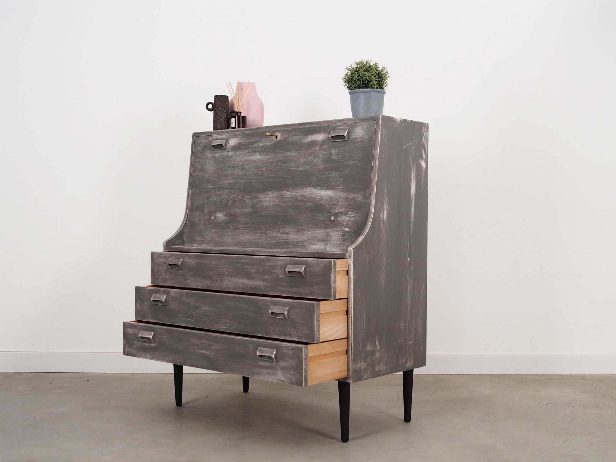 Secretary Wood Grey 1960s