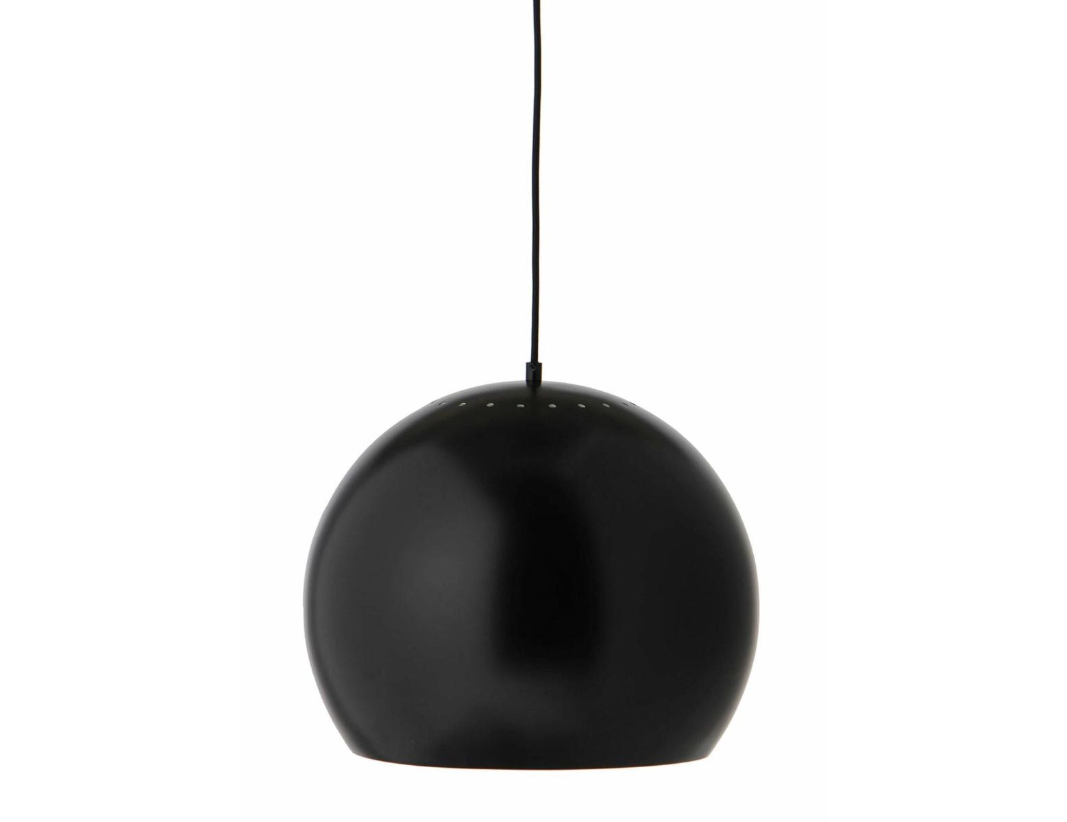 Pendelleuchte Ball Ø40 Metall Schwarz