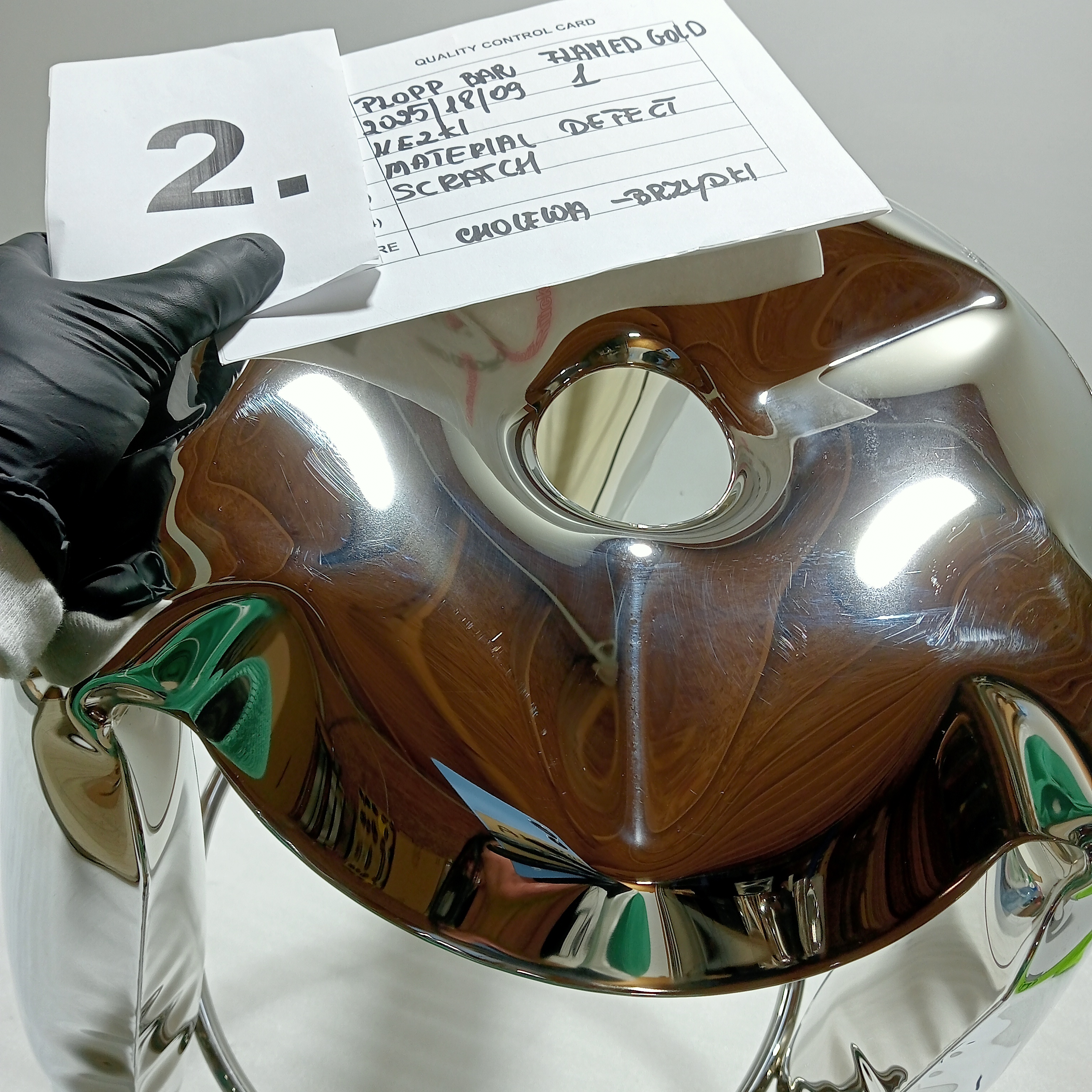 Plopp Barhocker Edelstahl Inox Gold Heat