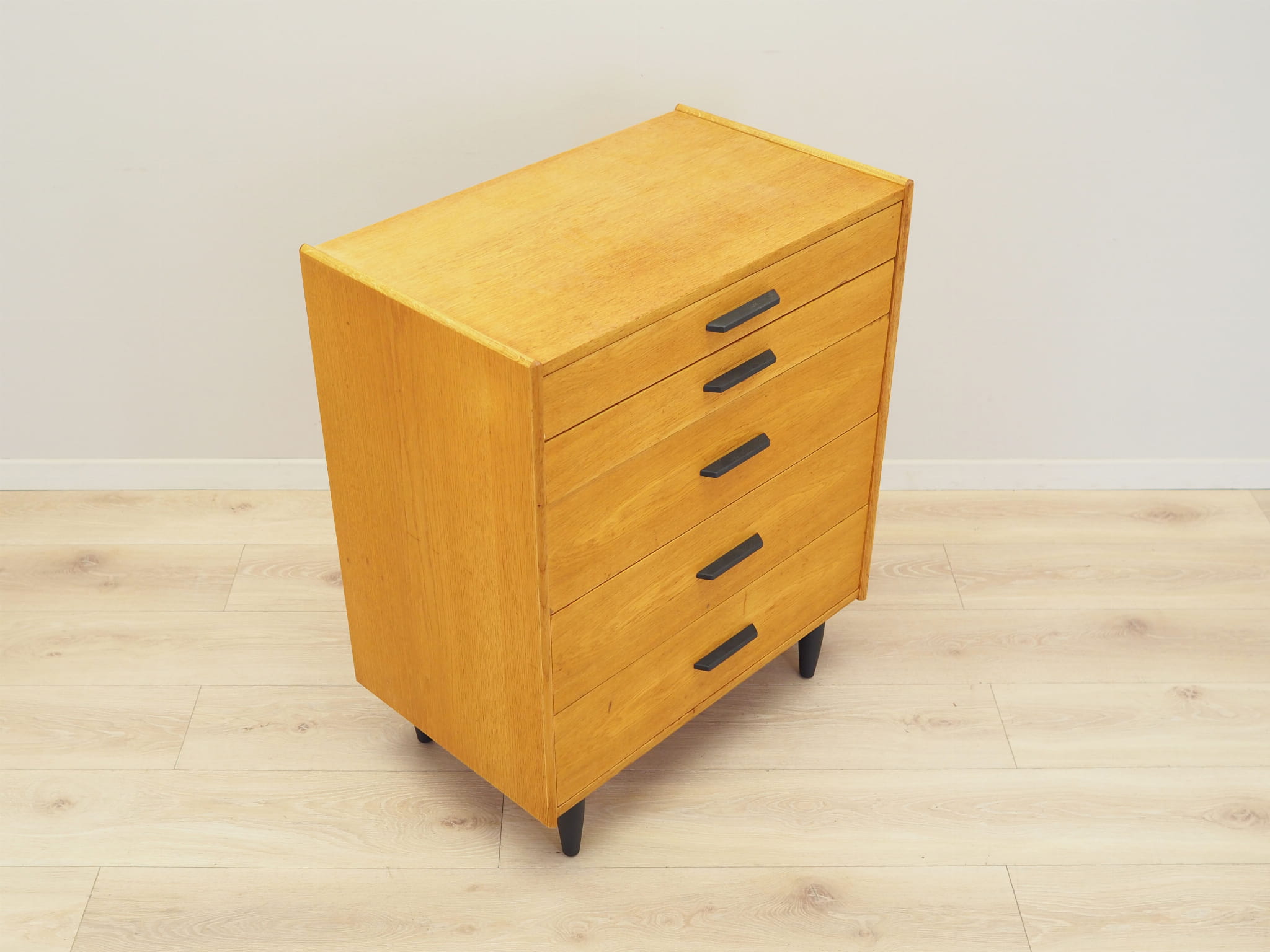 Vintage Kommode Eiche Braun 1960er Jahre