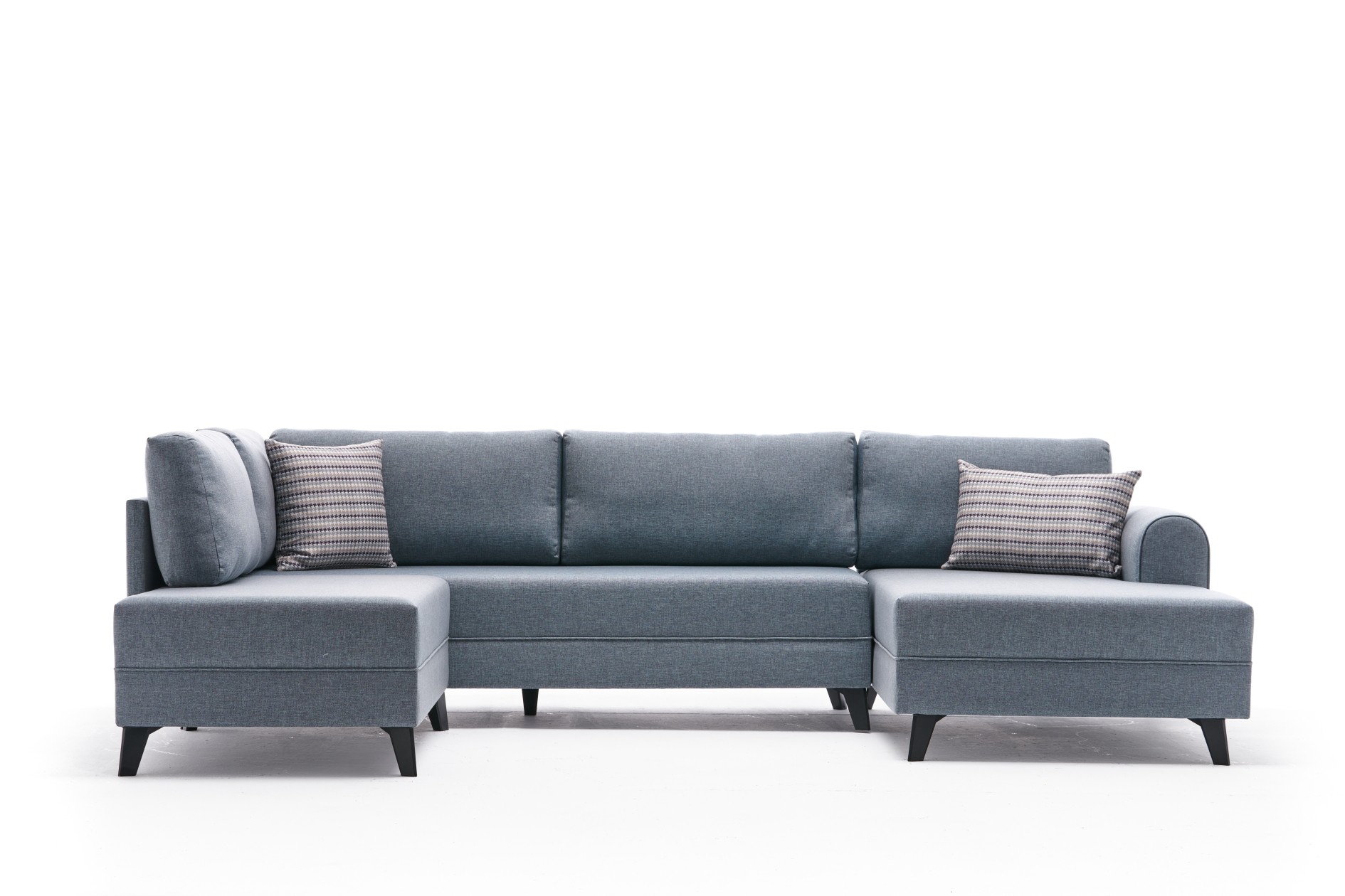 Belen Schlafsofa 4-Sitzer Blau